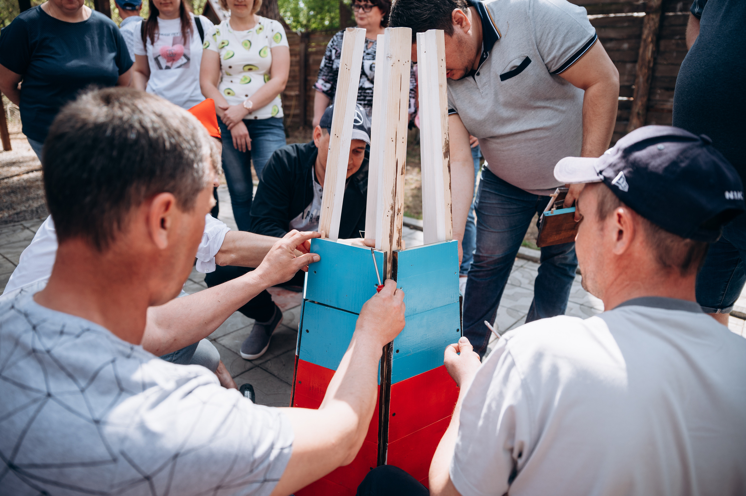 Тимбилдинг на природе. Фотограф в Новосибирске