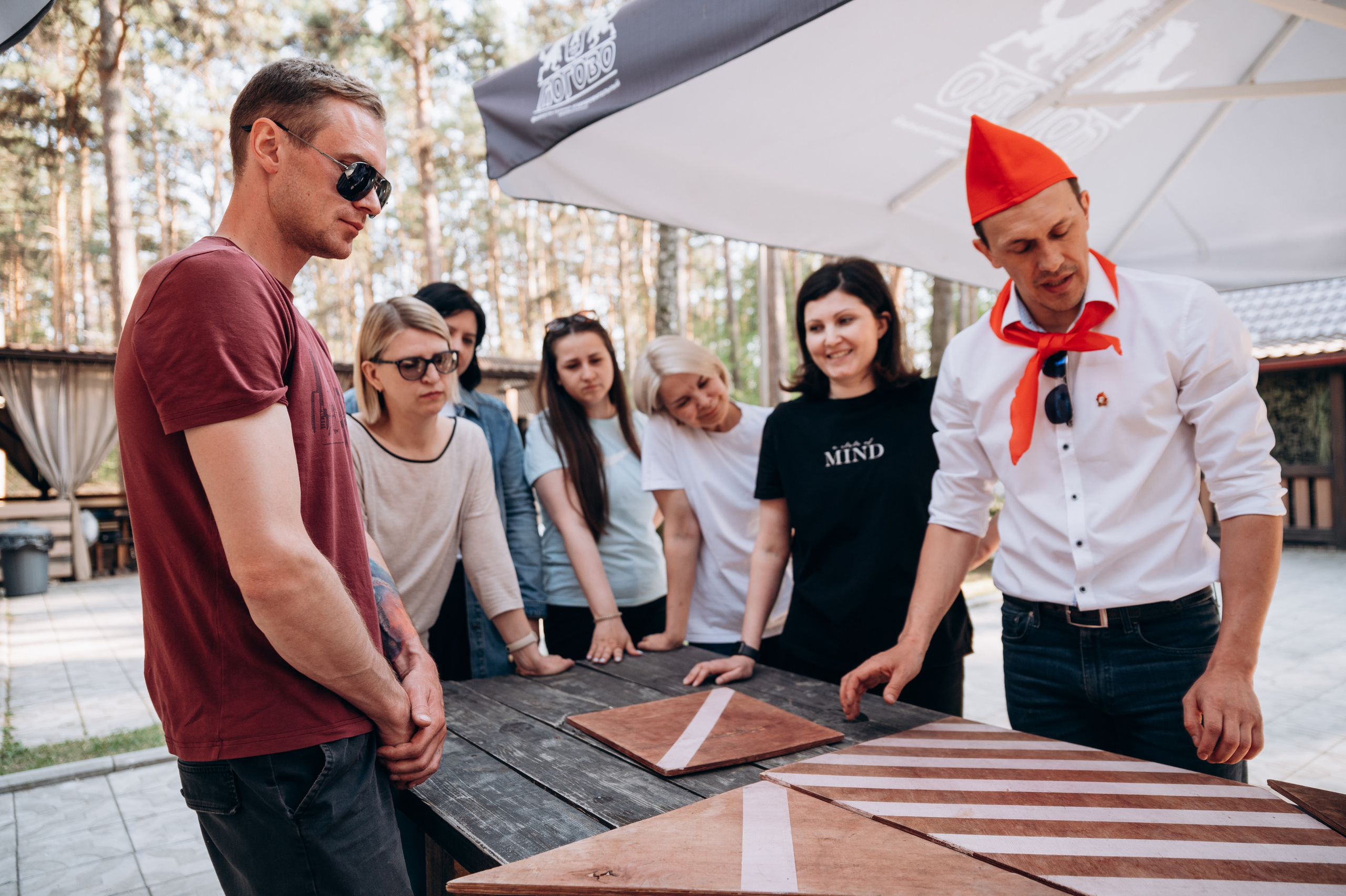 Тимбилдинг на природе. Фотограф в Новосибирске