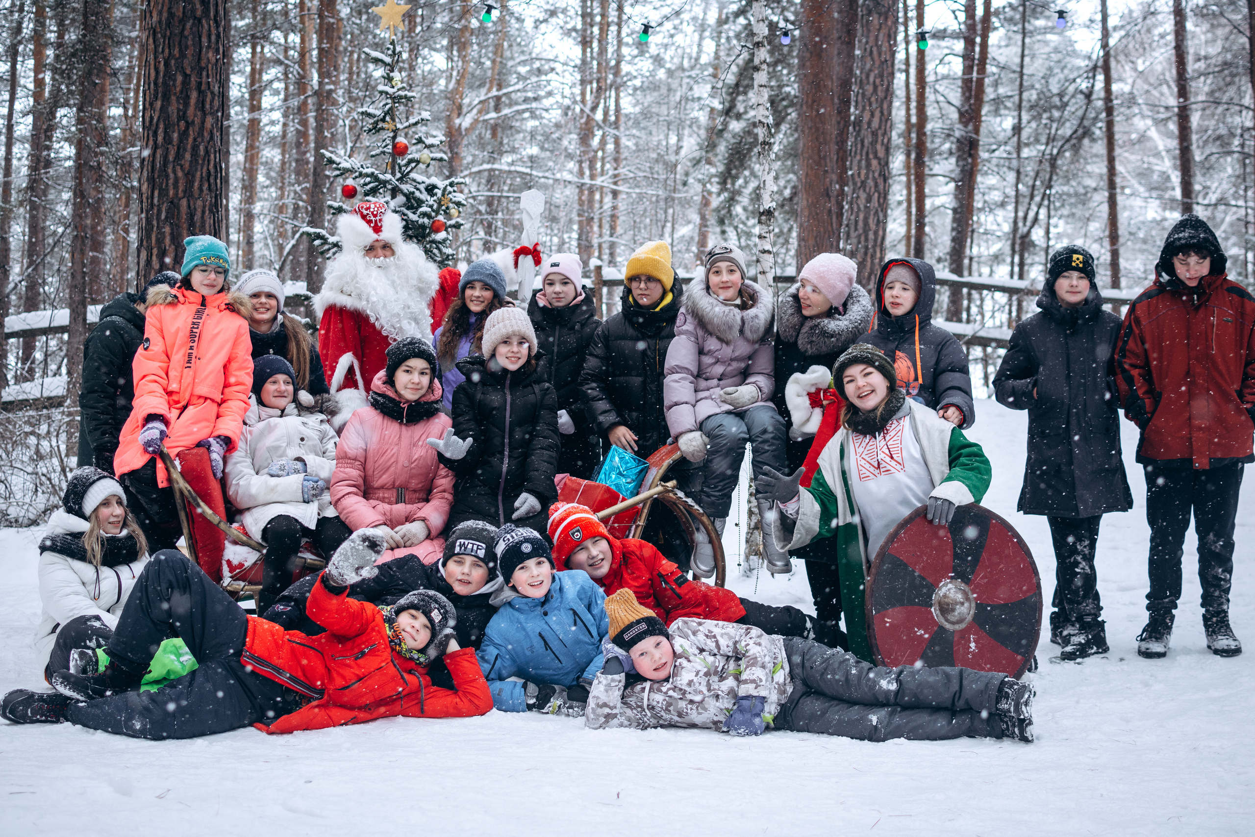Новый год в лесу. Фотограф в Новосибирске