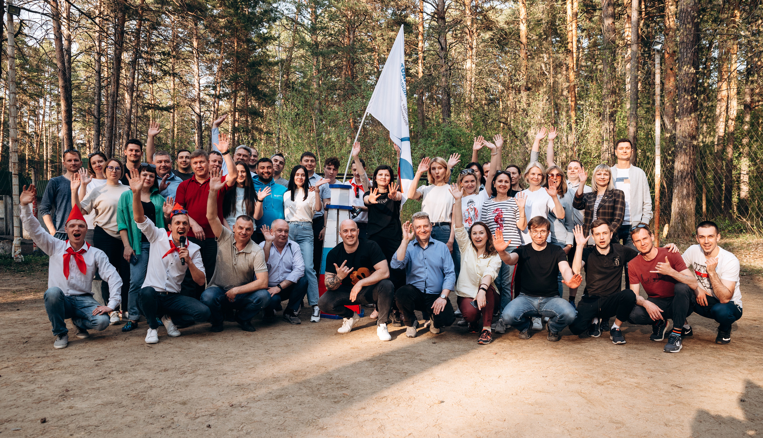 Тимбилдинг на природе. Фотограф в Новосибирске