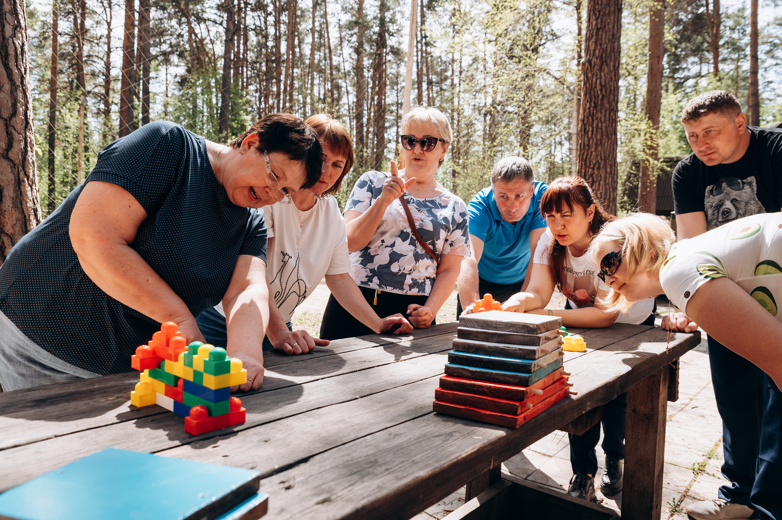 Тимбилдинг на природе. Фотограф в Новосибирске