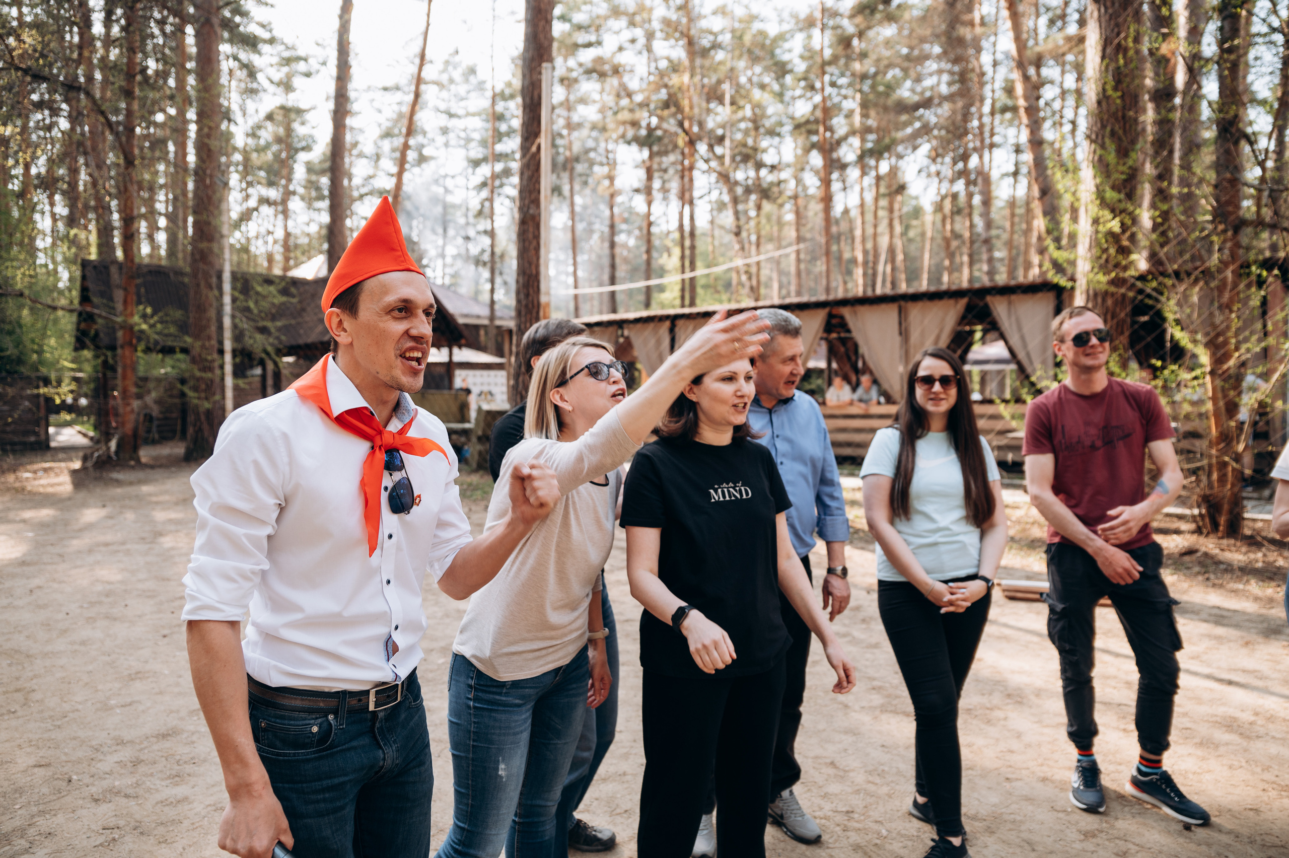 Тимбилдинг на природе. Фотограф в Новосибирске