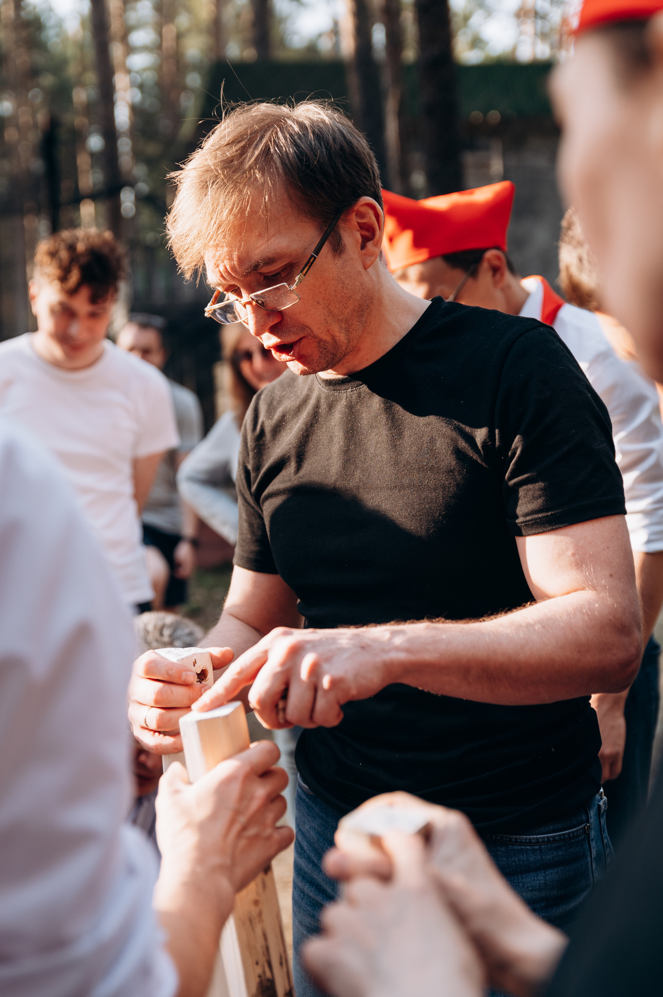 Тимбилдинг на природе. Фотограф в Новосибирске