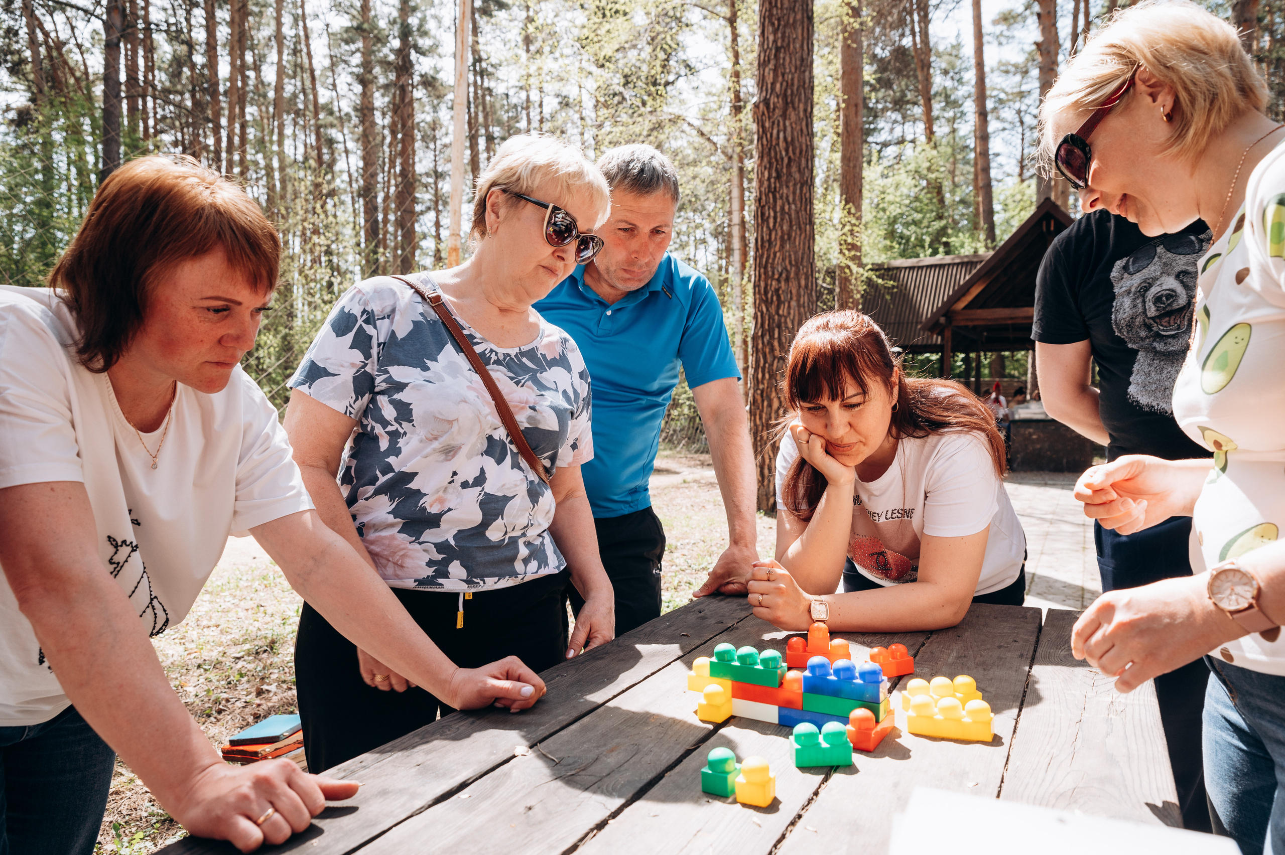 Тимбилдинг на природе. Фотограф в Новосибирске