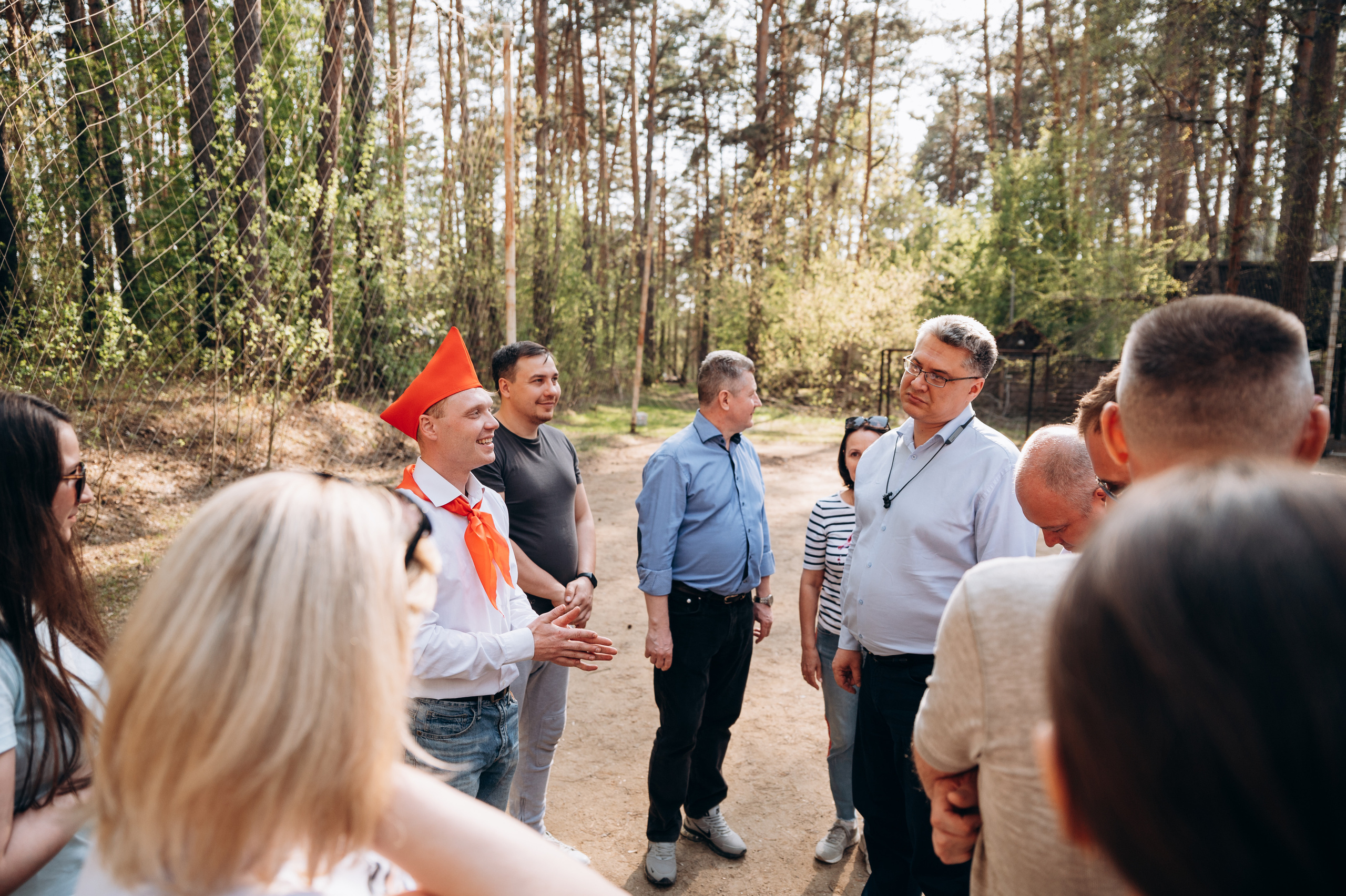Тимбилдинг на природе. Фотограф в Новосибирске