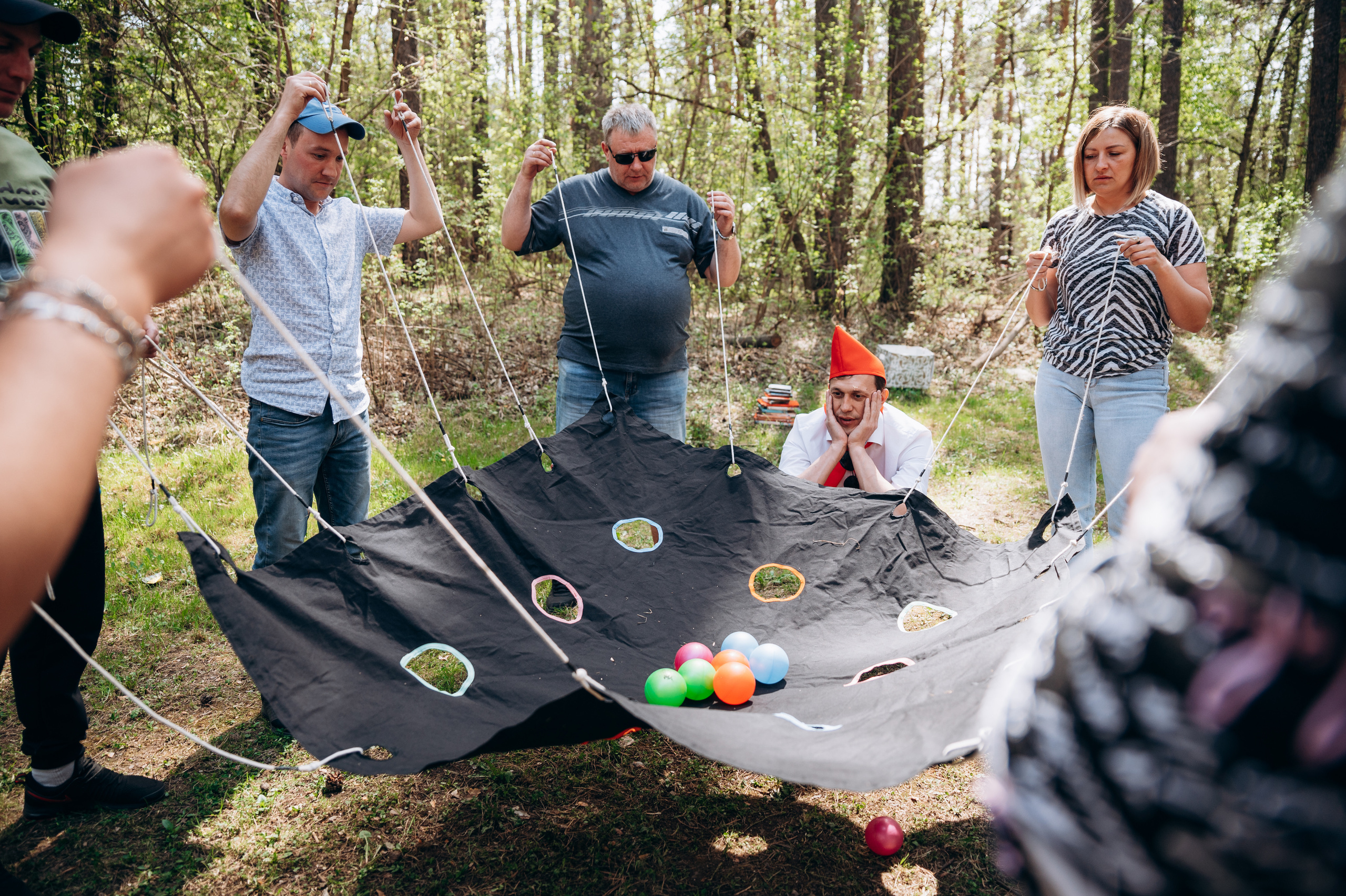 Тимбилдинг на природе. Фотограф в Новосибирске