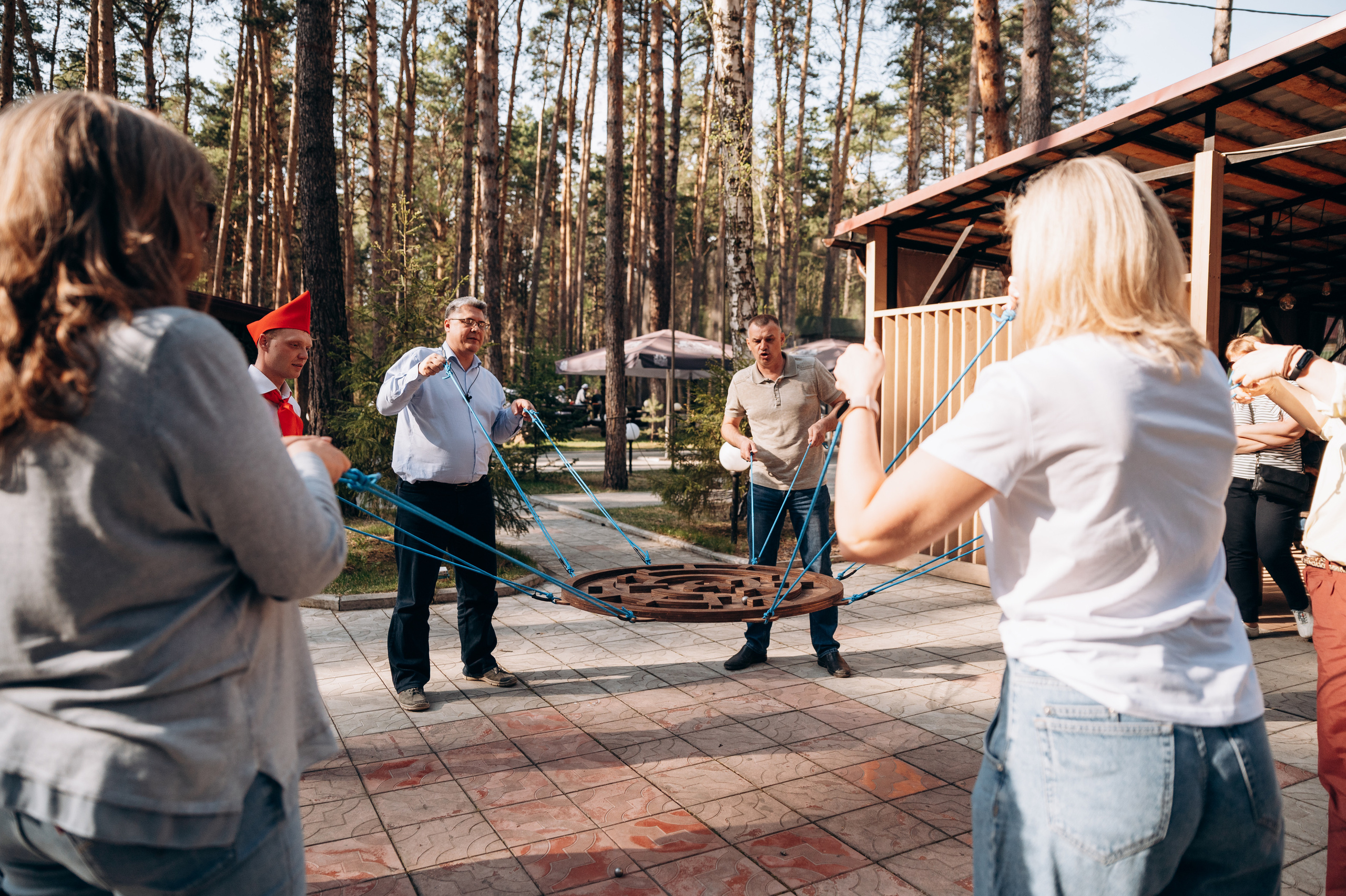 Тимбилдинг на природе. Фотограф в Новосибирске