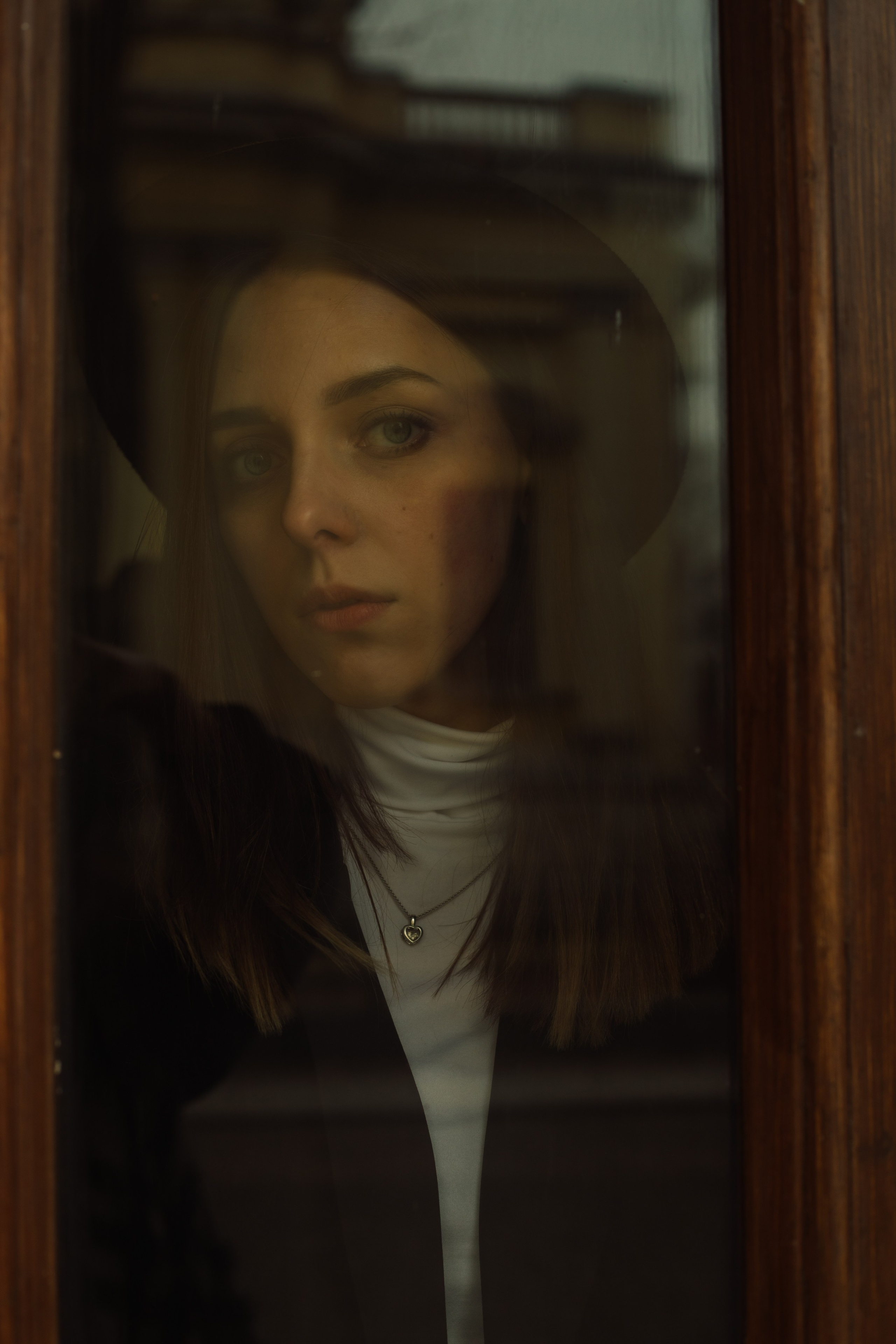 Фотография через стекло