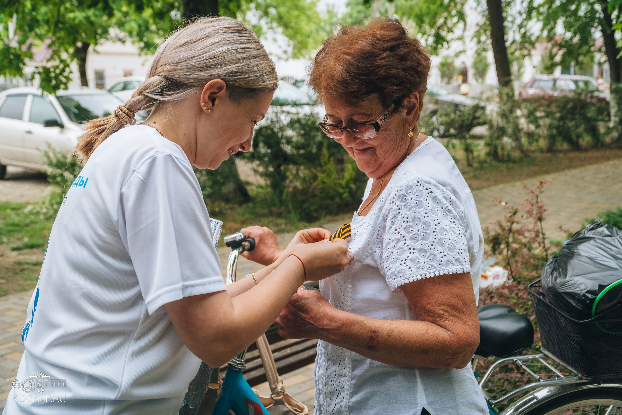 «Георгиевская ленточка — символ Победы». Новотитаровский Дом культуры