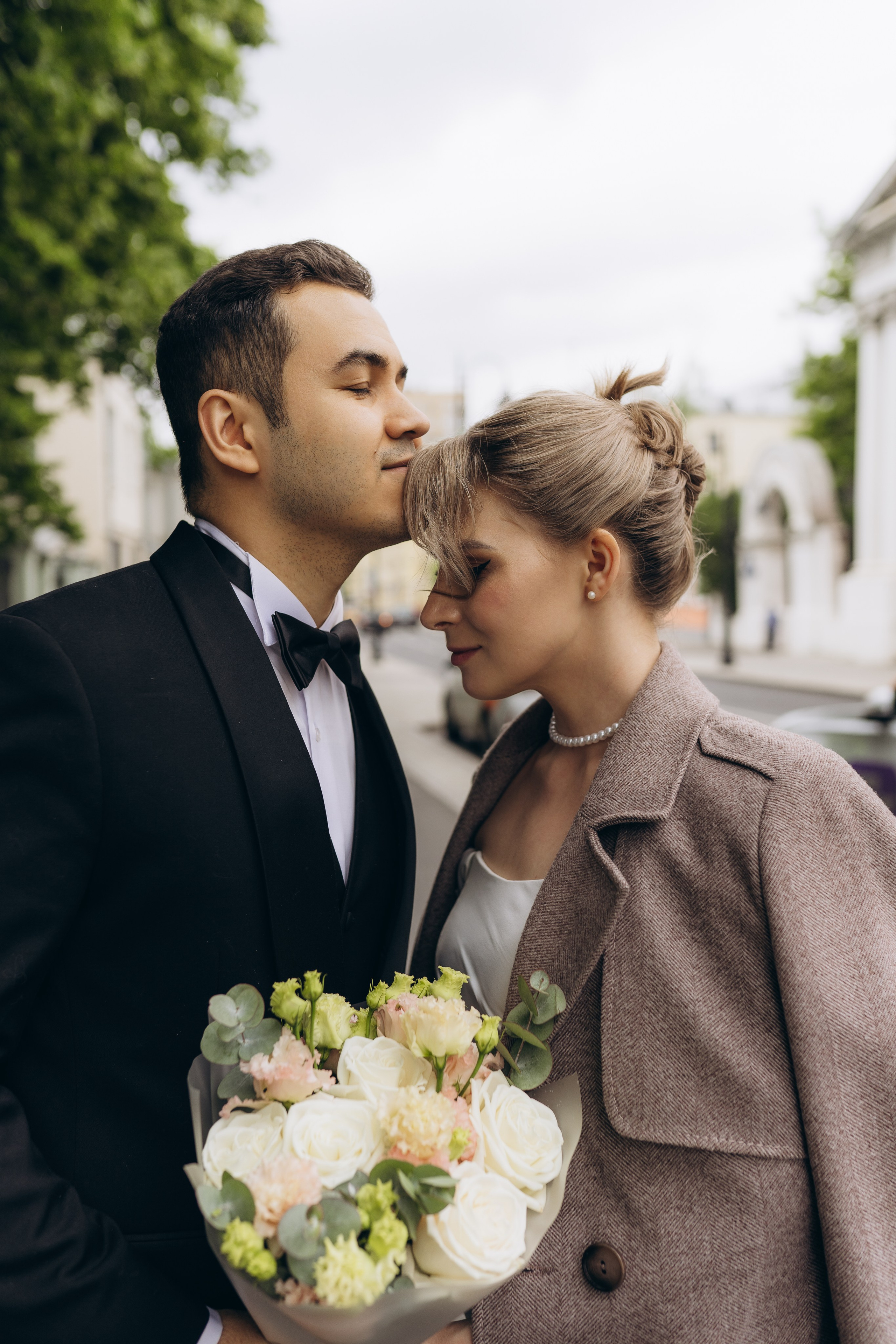 Свадебная фотопрогулка в Москве по центру. Свадебный фотограф в Москве Анна Полушина