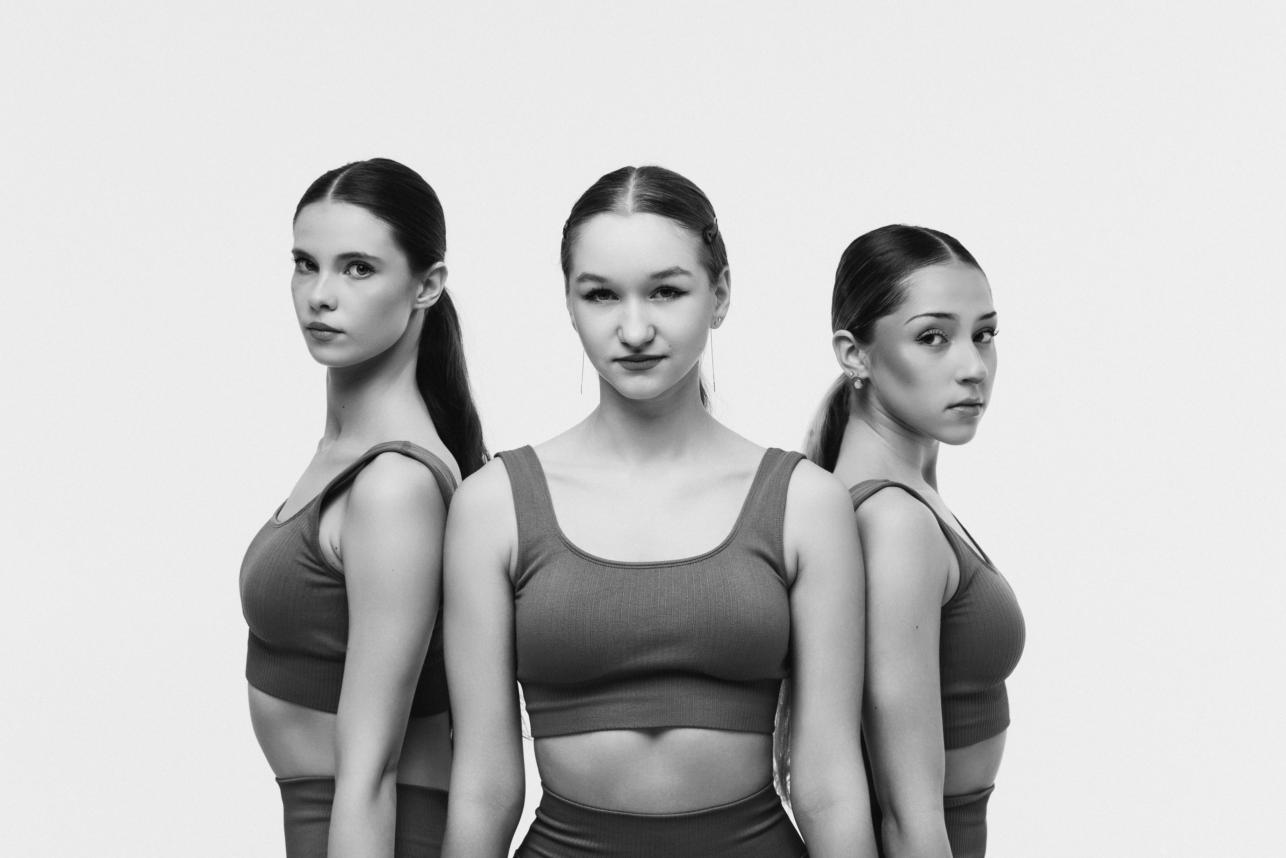 Маша, Алёна и Карина. Спортивный фотограф Александр Васильев