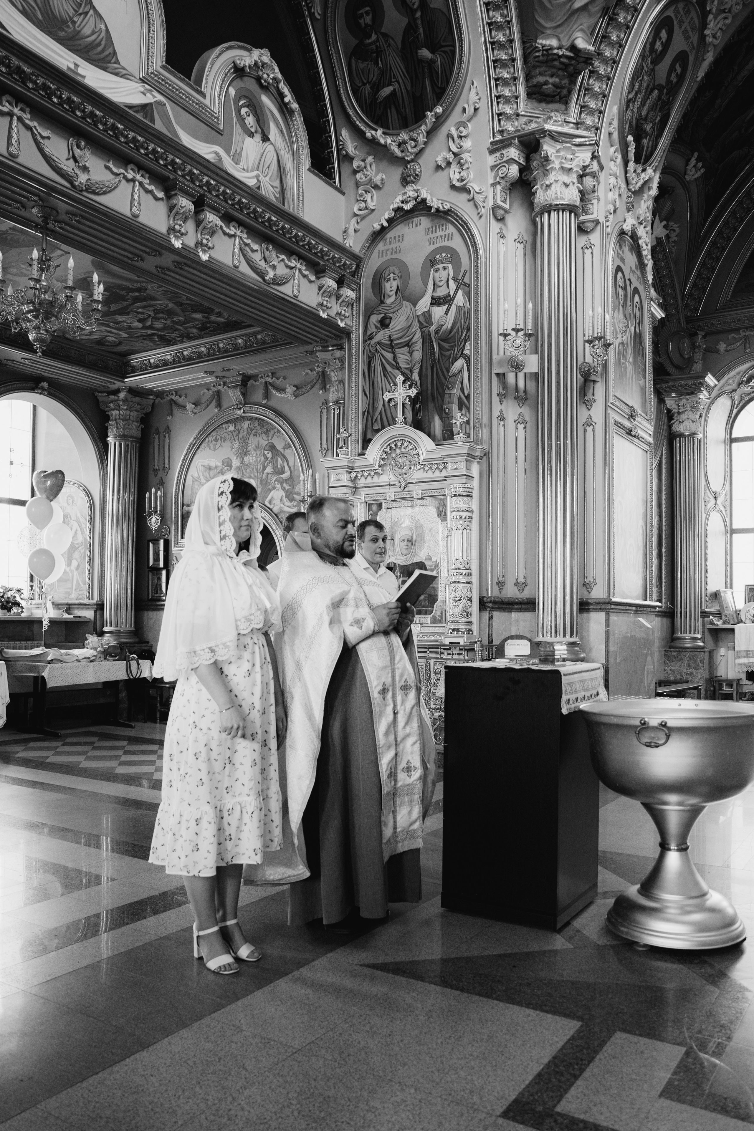 Крещение Ивана. Семейный фотограф документалист в Пензе Лопатинская Татья