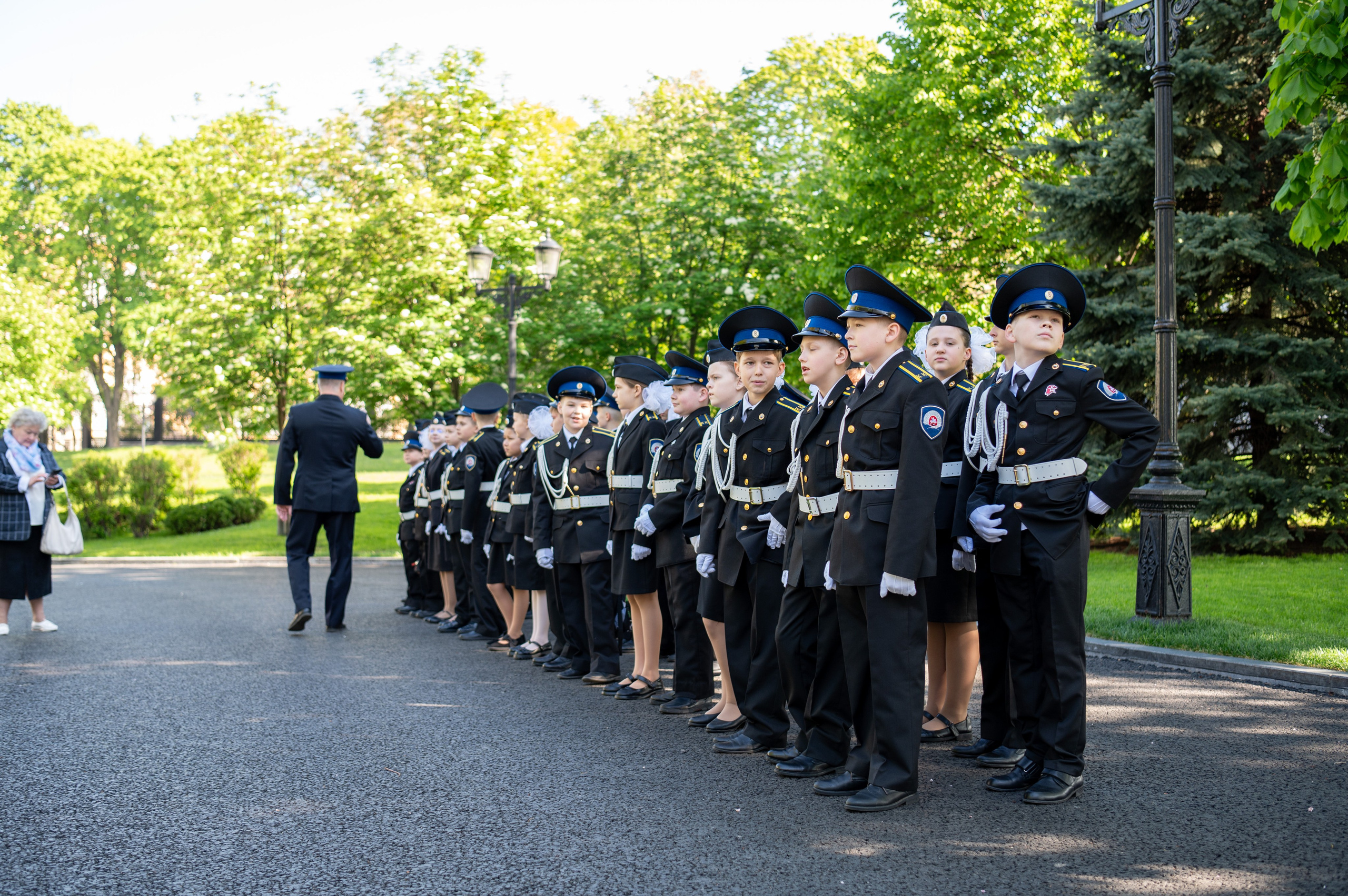 Фотосессия Присяги кадетов «Школа 1231 им. В. Д. Поленова». Детский и семейный фотограф г. Москва Оксана Катаджи