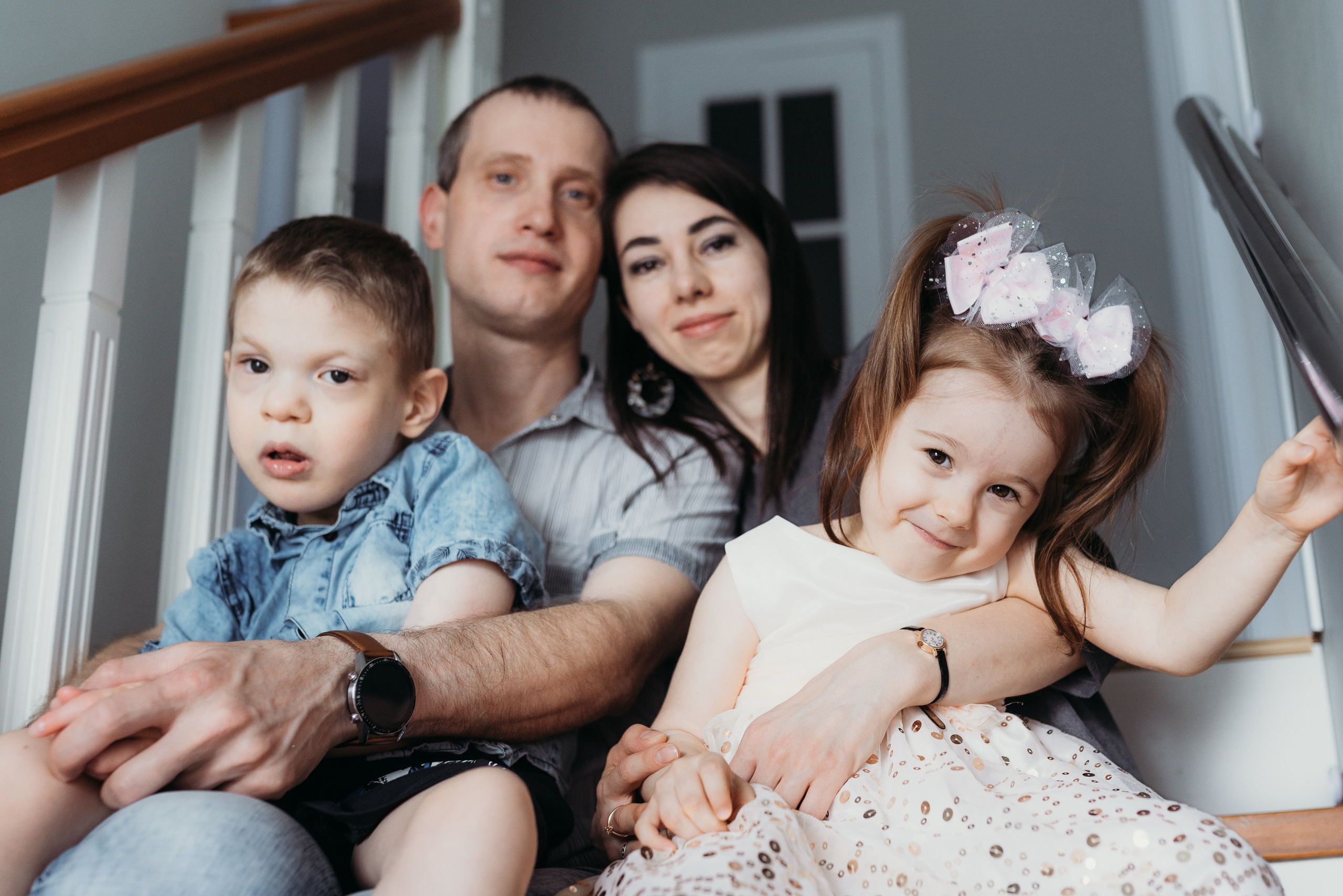 Артем и его семья. Семейный и детский фотограф в Новосибирске и Краснообске — Анна Ким
