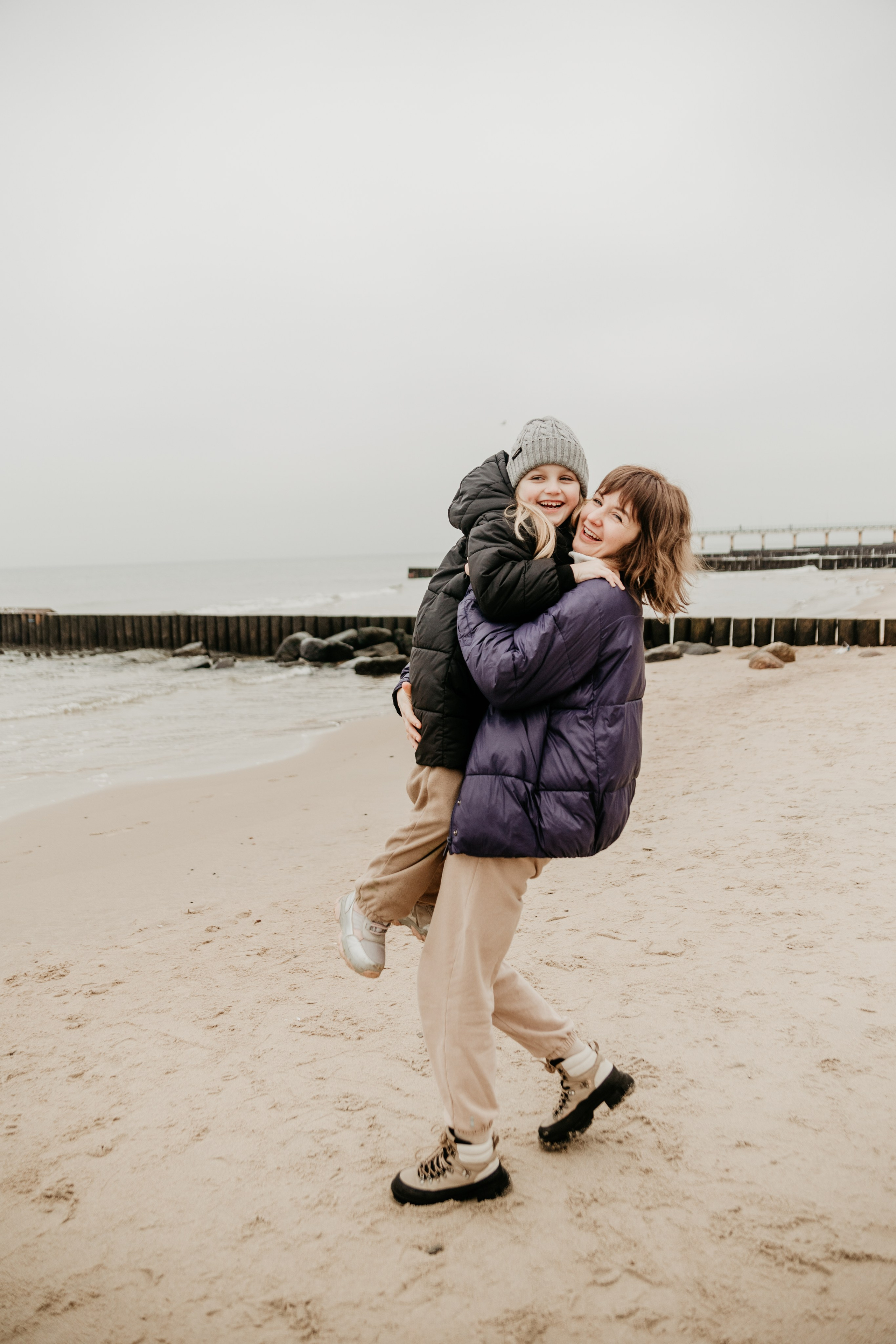 Зимнее Море. Портретный фотограф в Калининграде Алеся Раух