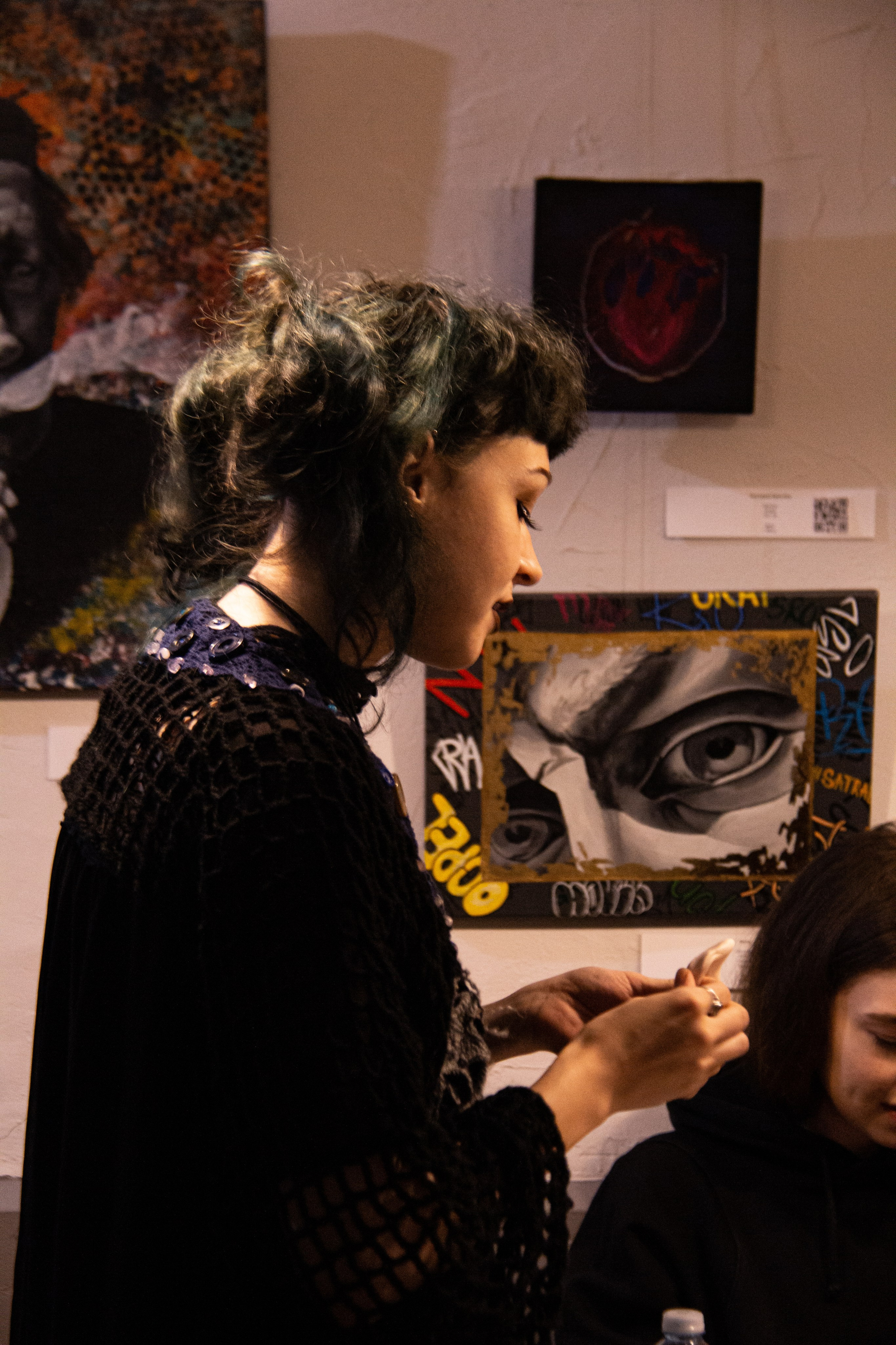 Кофейня Катартика, открытие выставки «Мистика» 3.10.2024. Janie valde | visual artist