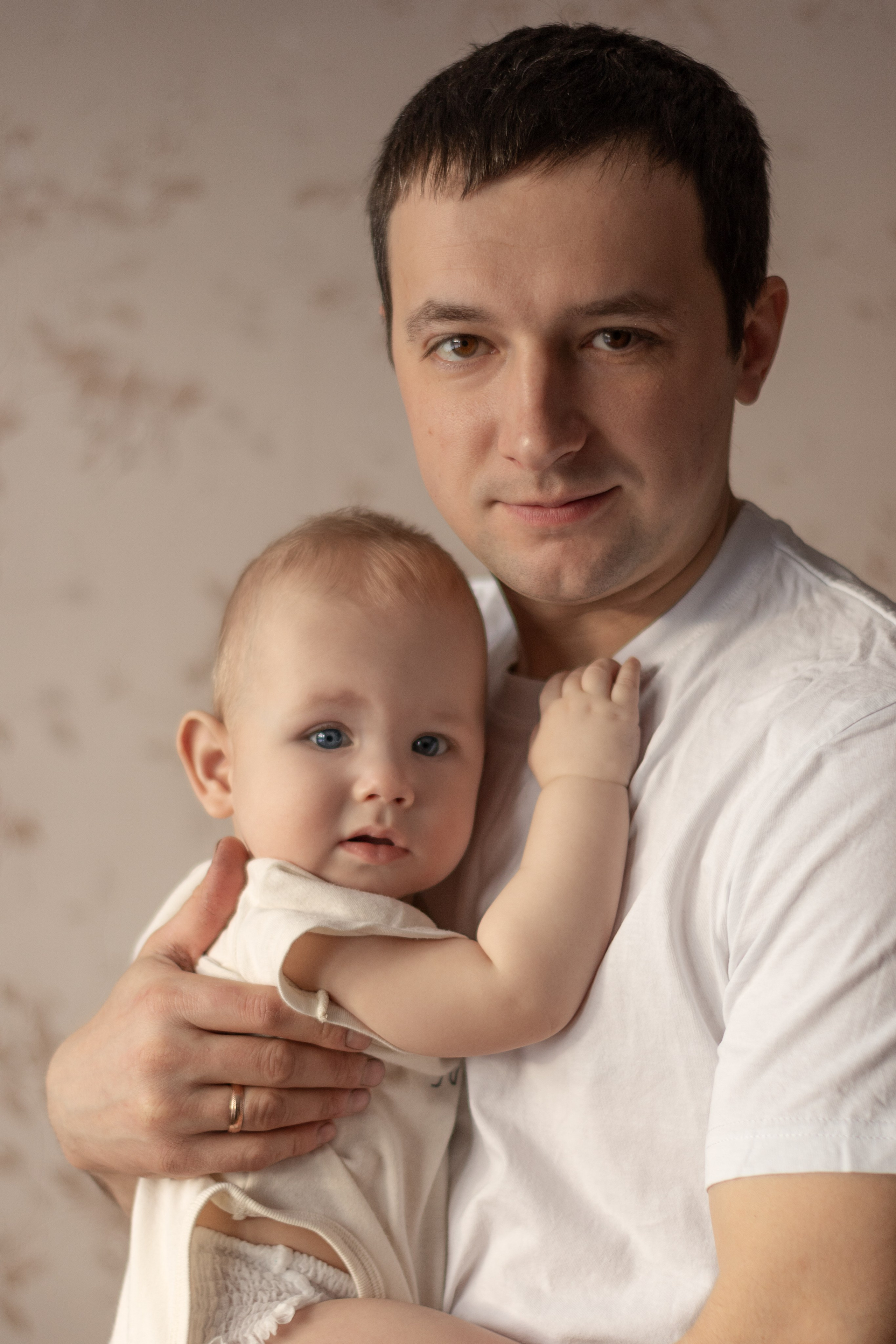 Евгения, Борис и Левушка (домашняя). Детский и семейный фотограф Юлия Полянина