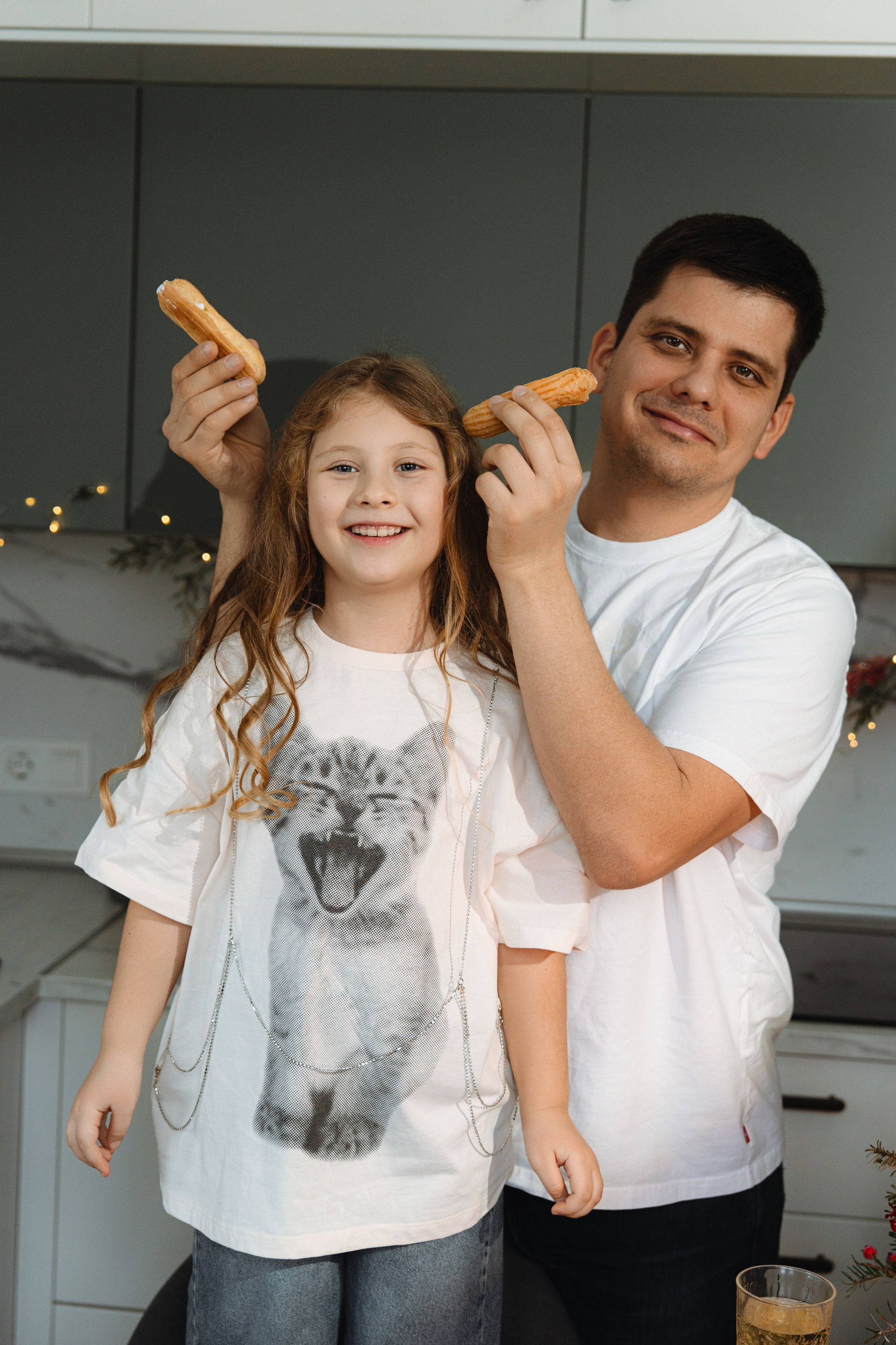 Новогодняя домашняя фотосессия Юна, Влад и Кирочка. Фотограф Москва. Екатерина Дударевич