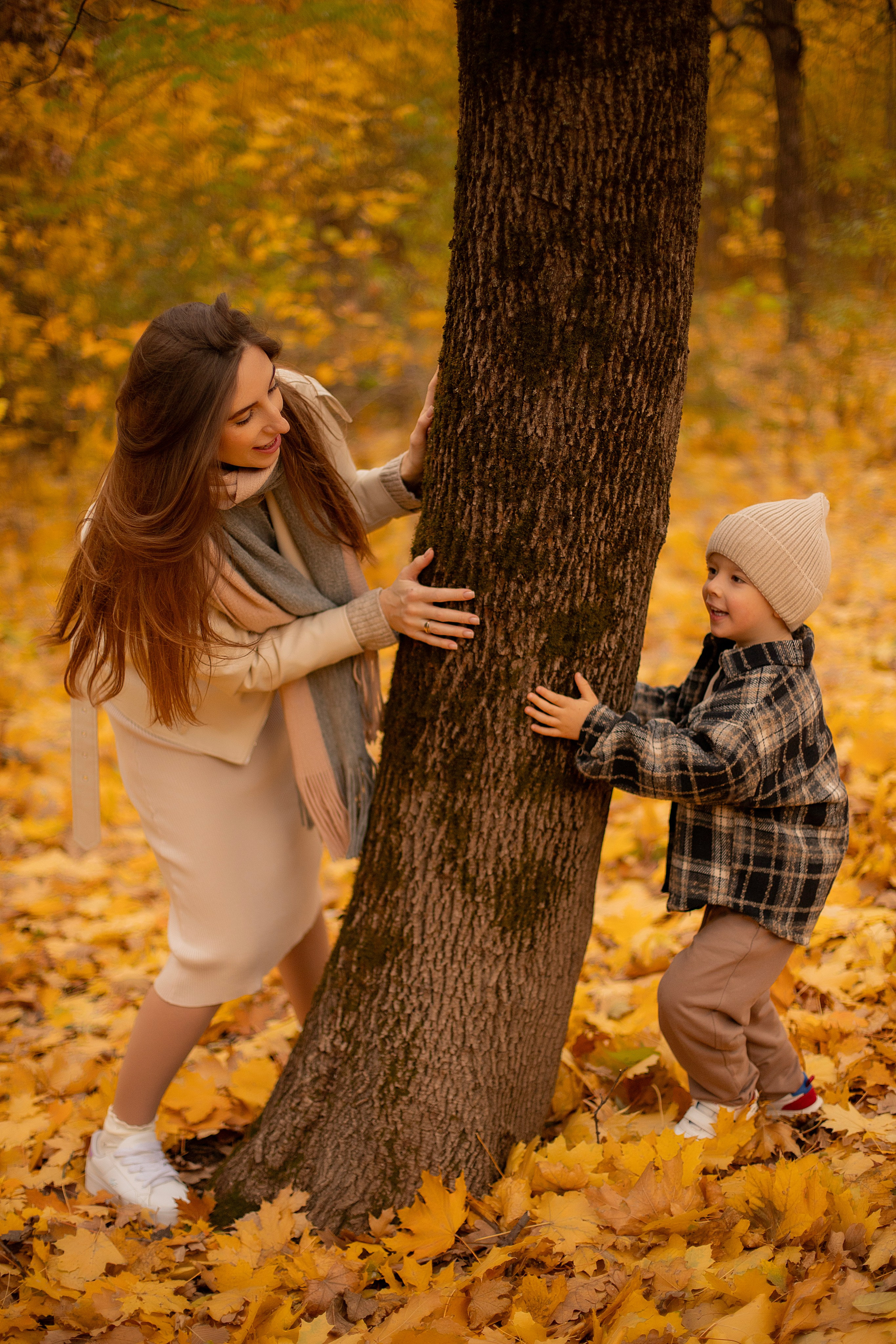 Семейная осенняя фотосессия. Семейный и индивидуальный фотограф в Ростове-на-Дону