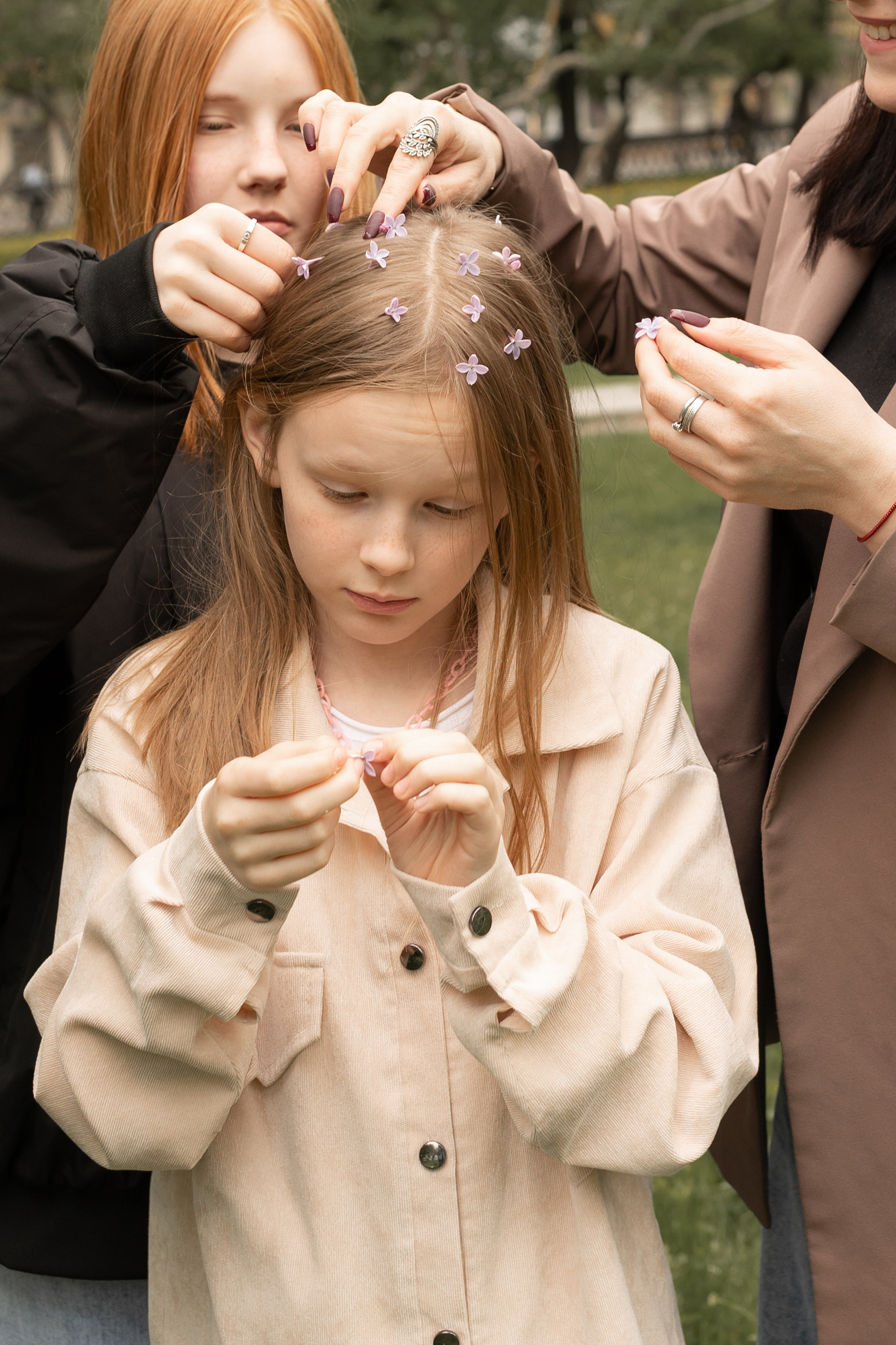 Дарья, Флора и Александра. Семейный и женский фотограф, стильный репортаж в г. Новосибирск