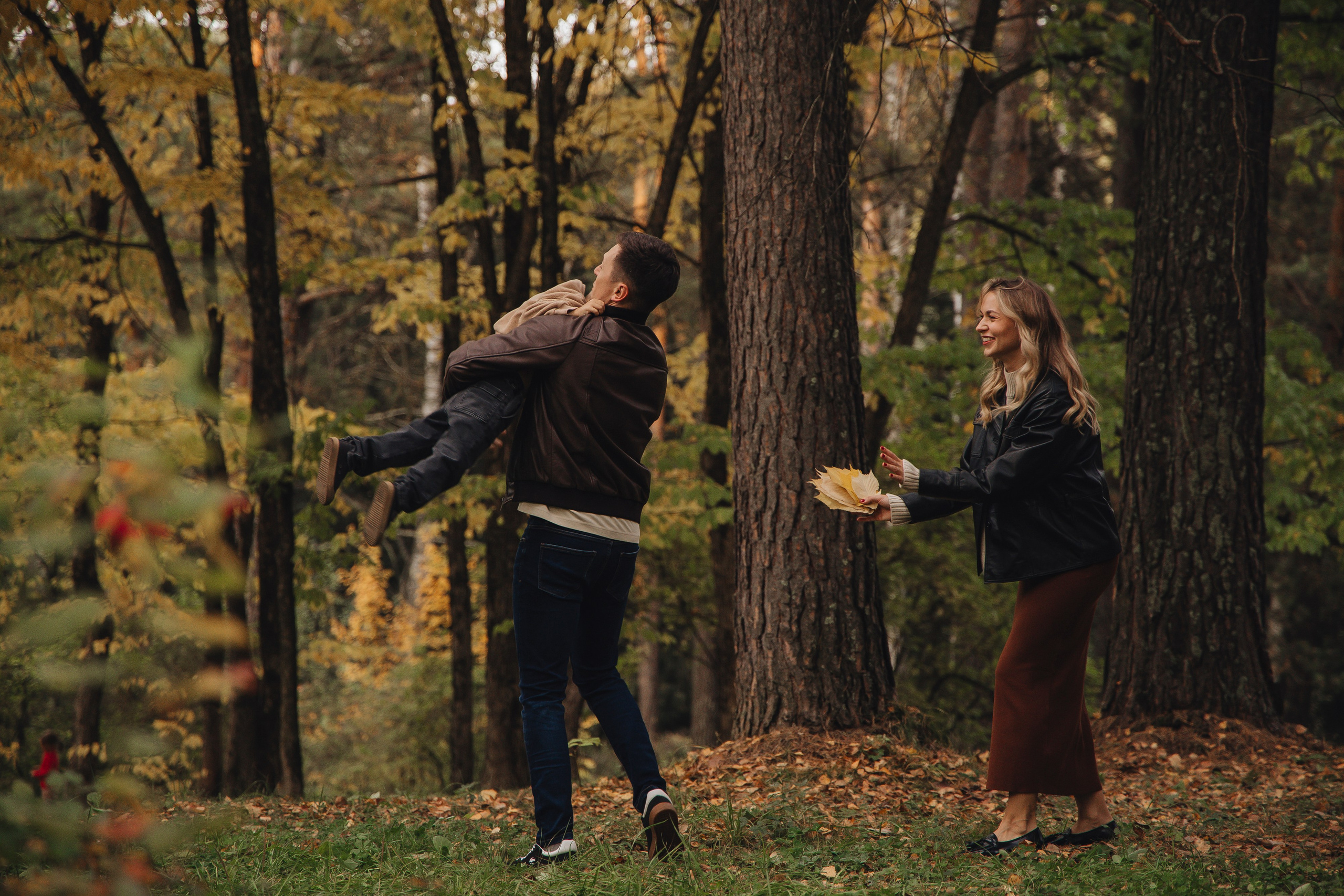 Осенняя прогулка. Фотограф Новосибирск
