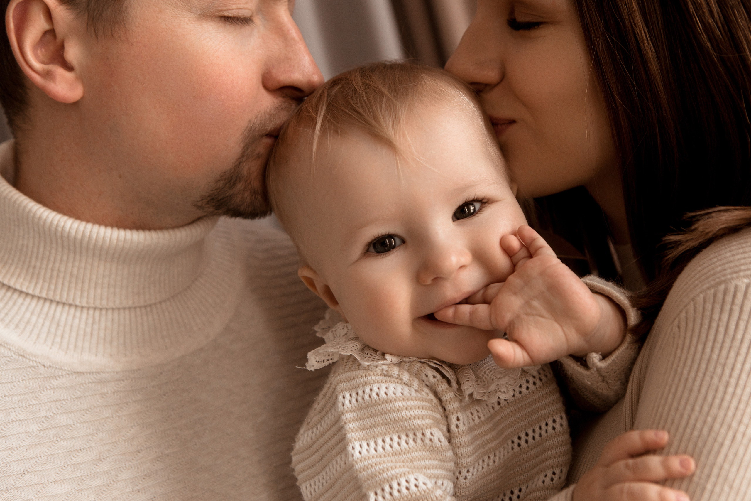 Лёша, Дана и Алиса, 1 годик. Свадебный фотограф в Воронеже Вероника Богай