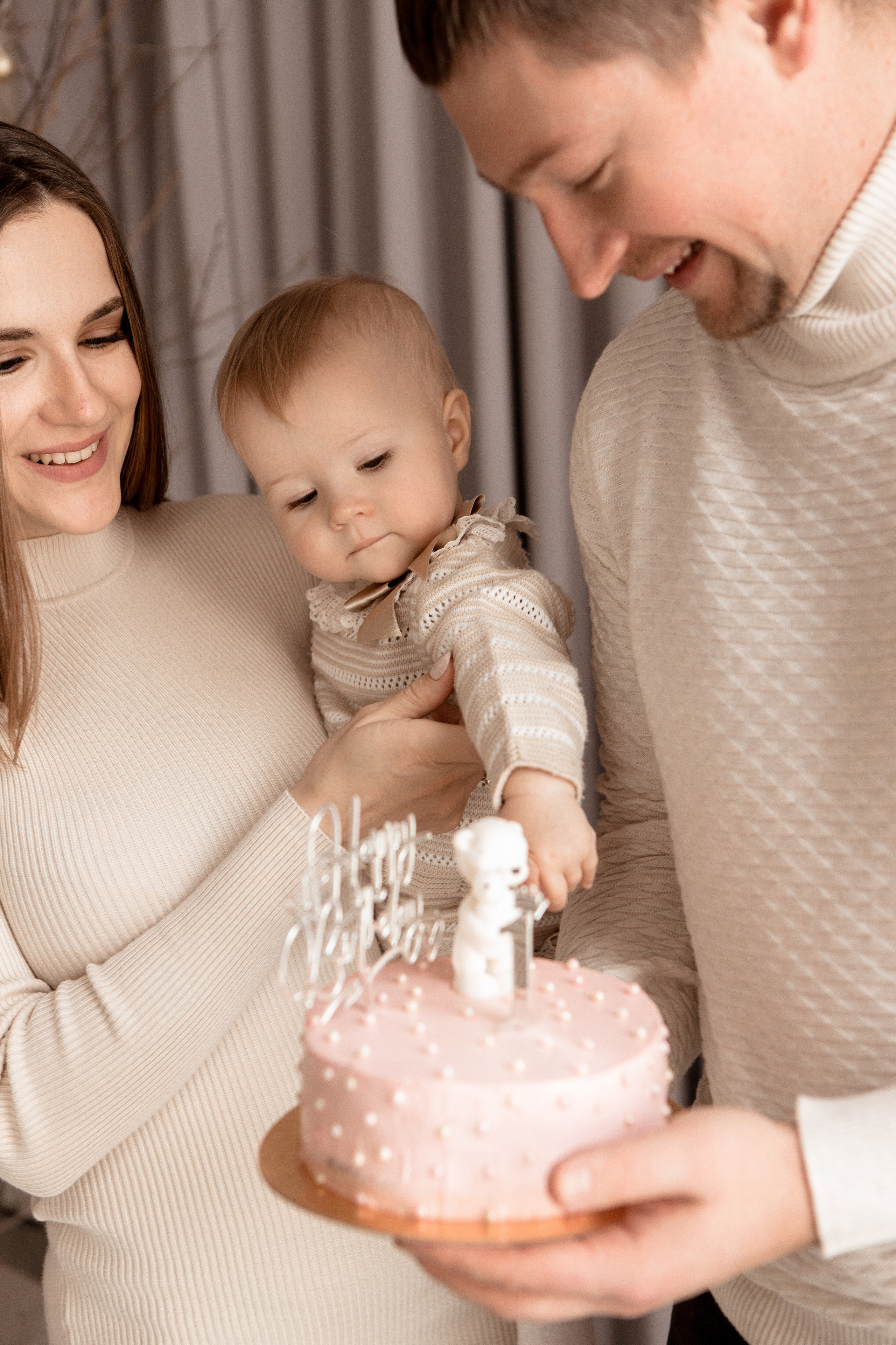 Лёша, Дана и Алиса, 1 годик. Свадебный фотограф в Воронеже Вероника Богай