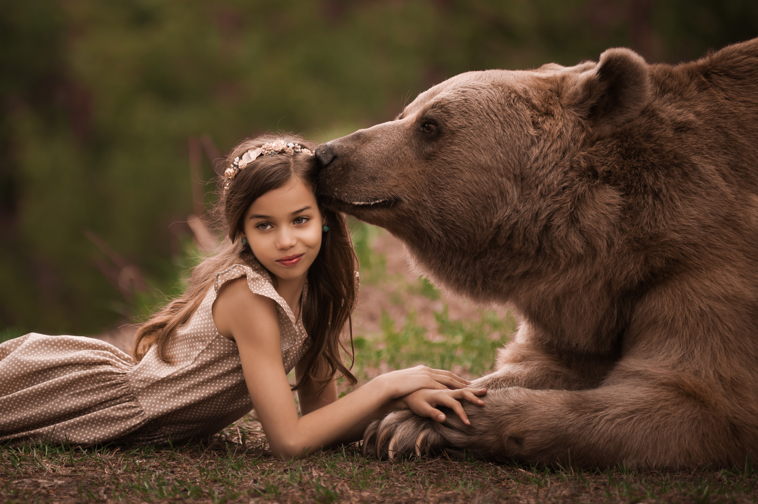 Фотосессия с животными. Семьи, дети, сады, школы. Фотограф Первенцева Елена. Москва