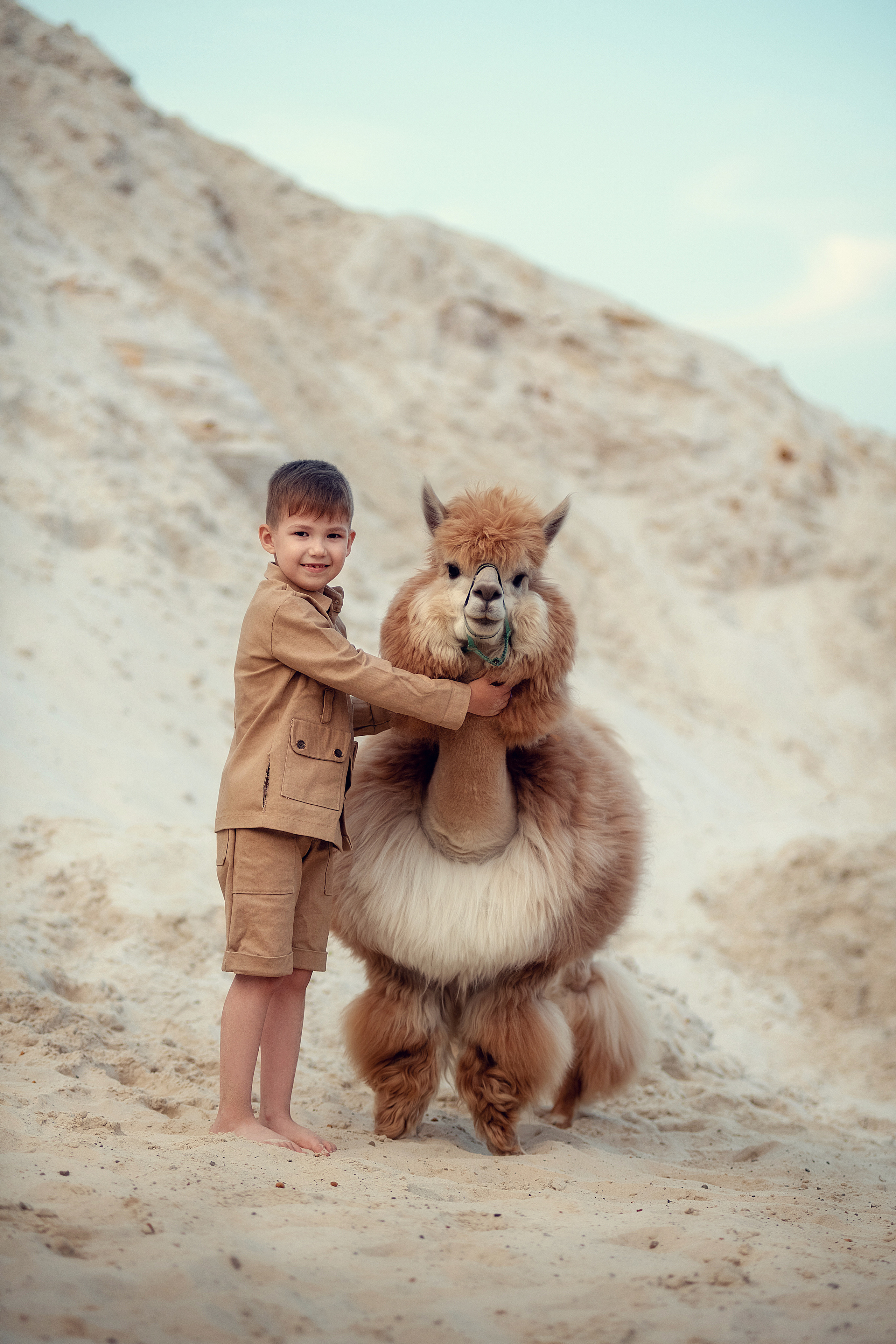 Фотосессия с животными. Семьи, дети, сады, школы. Фотограф Первенцева Елена. Москва