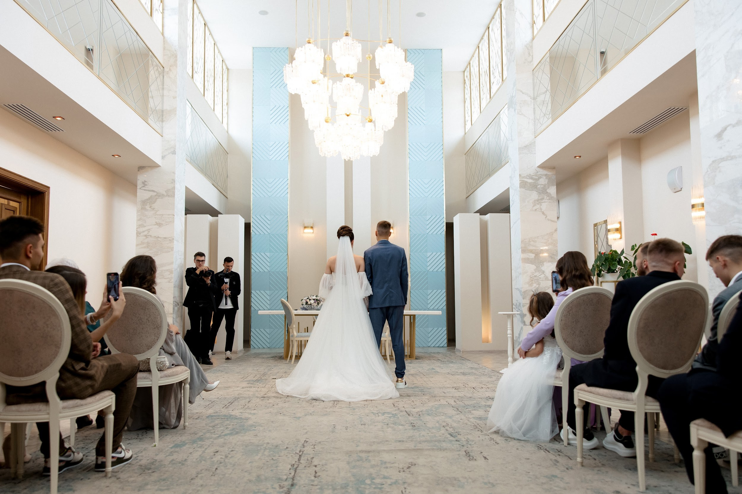 Интерьер Дворца бракосочетания №4. Савеловский ЗАГС