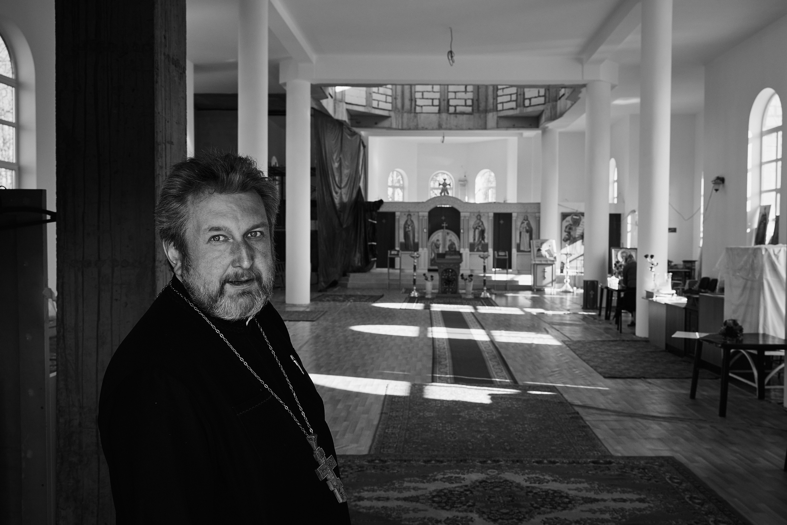 Храм во имя святого праведного Иоанна Кронштадтского. Репортажный и портретный фотограф в Санкт-Петербурге Филипп Линзин