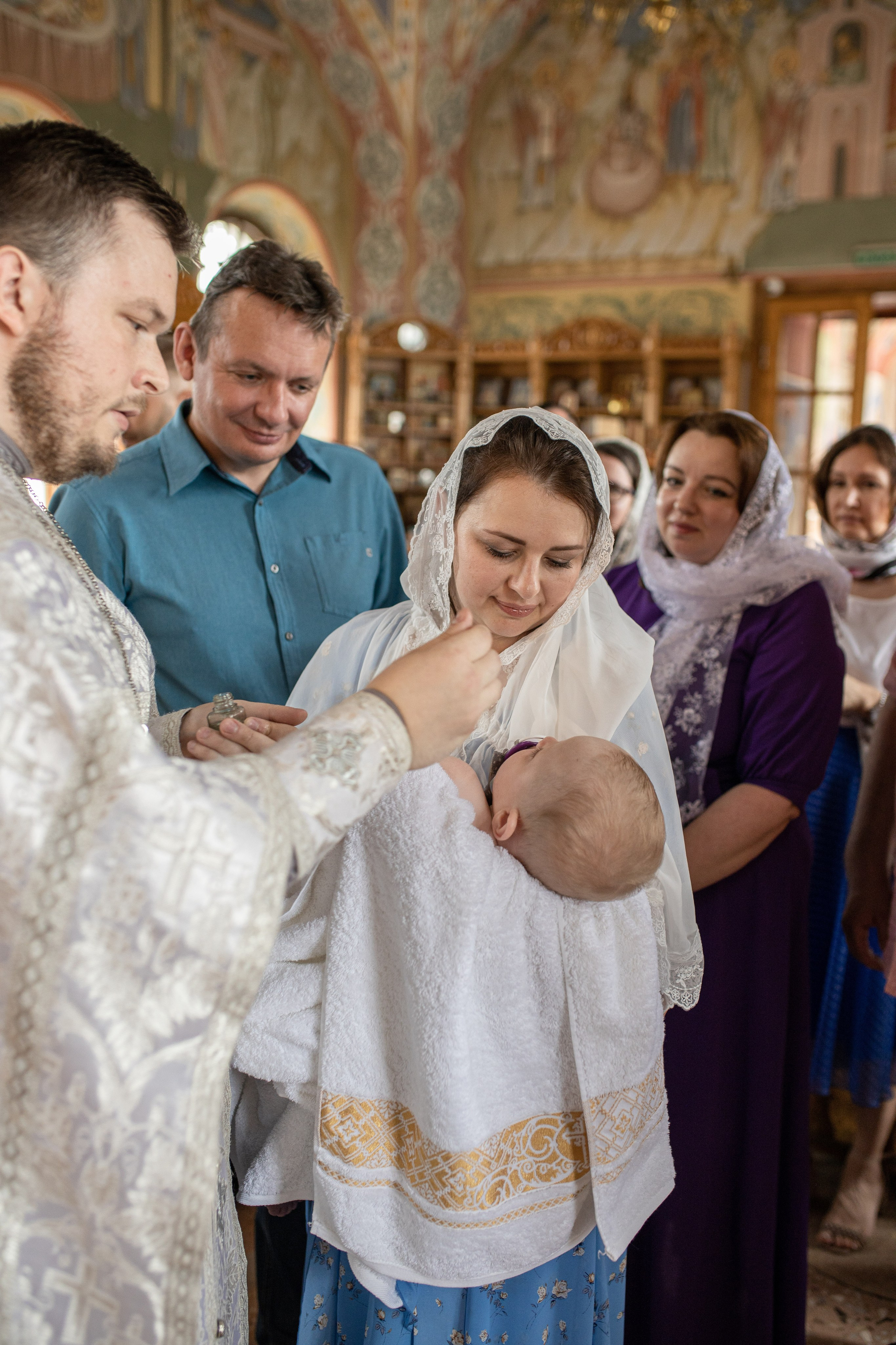 Таинство Крещения Вити. Фотограф в Железнодорожном и Балашихе