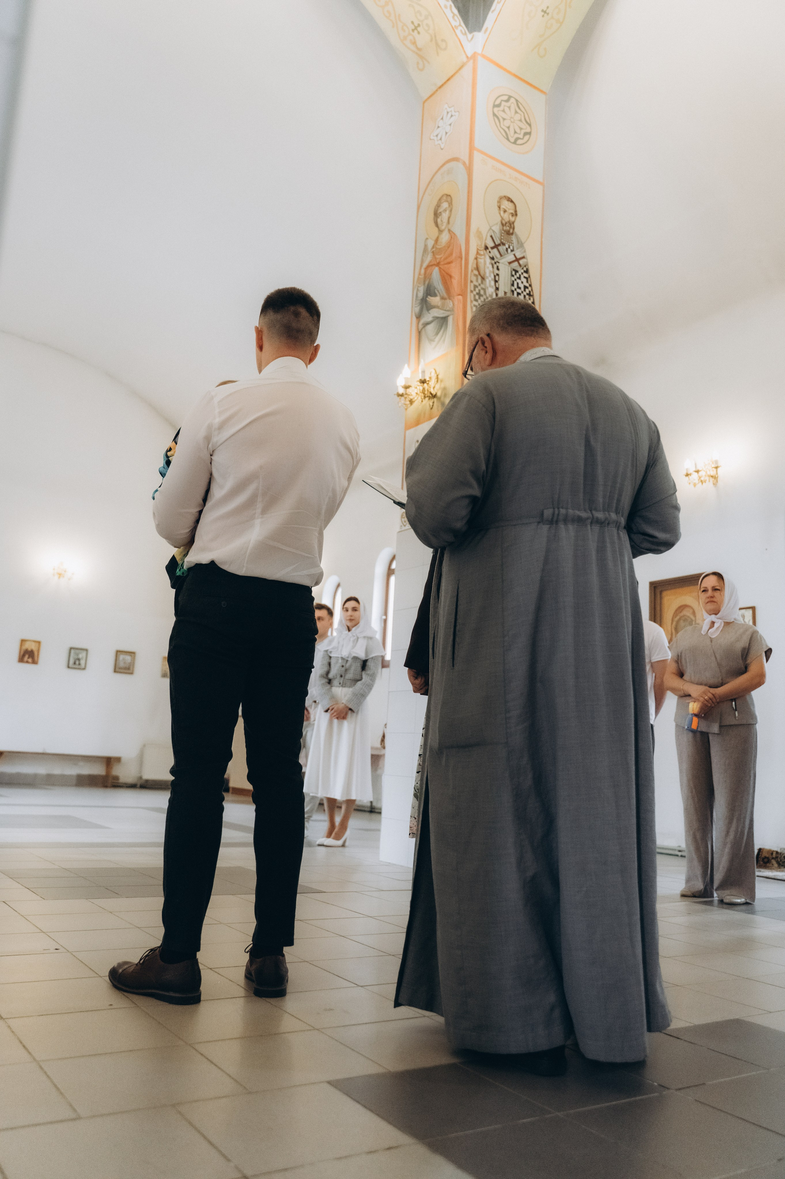 Крещение Демьяна (Церковь в честь святой блаженной Ксении Петербургской). Семейный фотограф в Минске Дарья Дреко