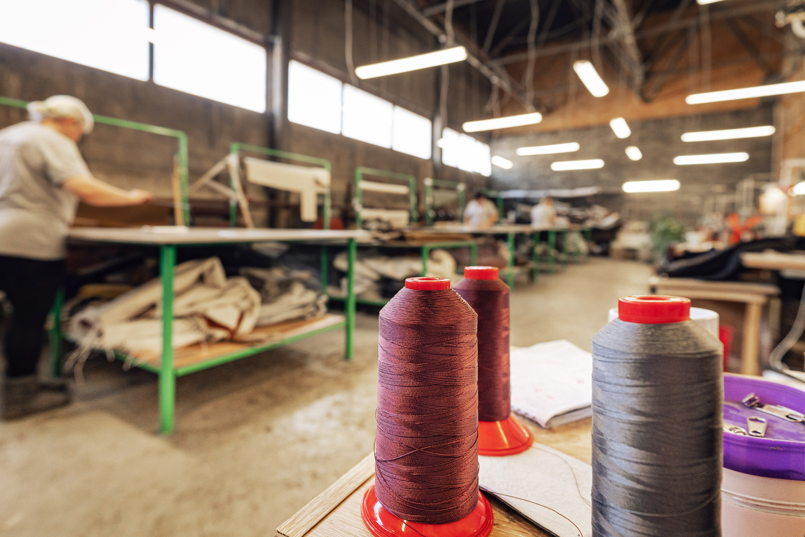 Раскроечно-пошивочный цех для мягкой мебели