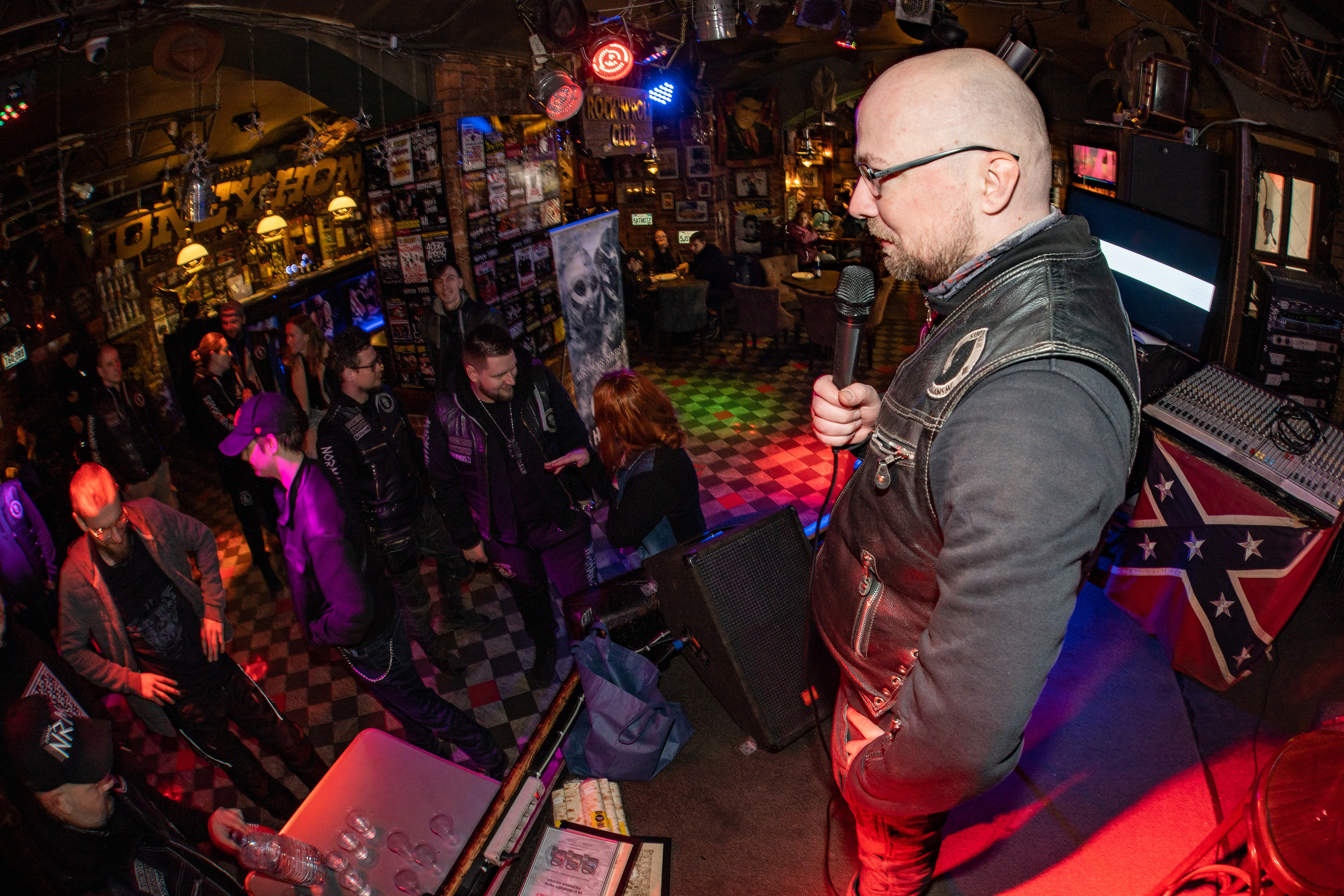 Весенний прохват мотоклуба Normans Riders MC ч.2. Концертный и репортажный фотограф в Санкт-Петербурге Слава Пахомов