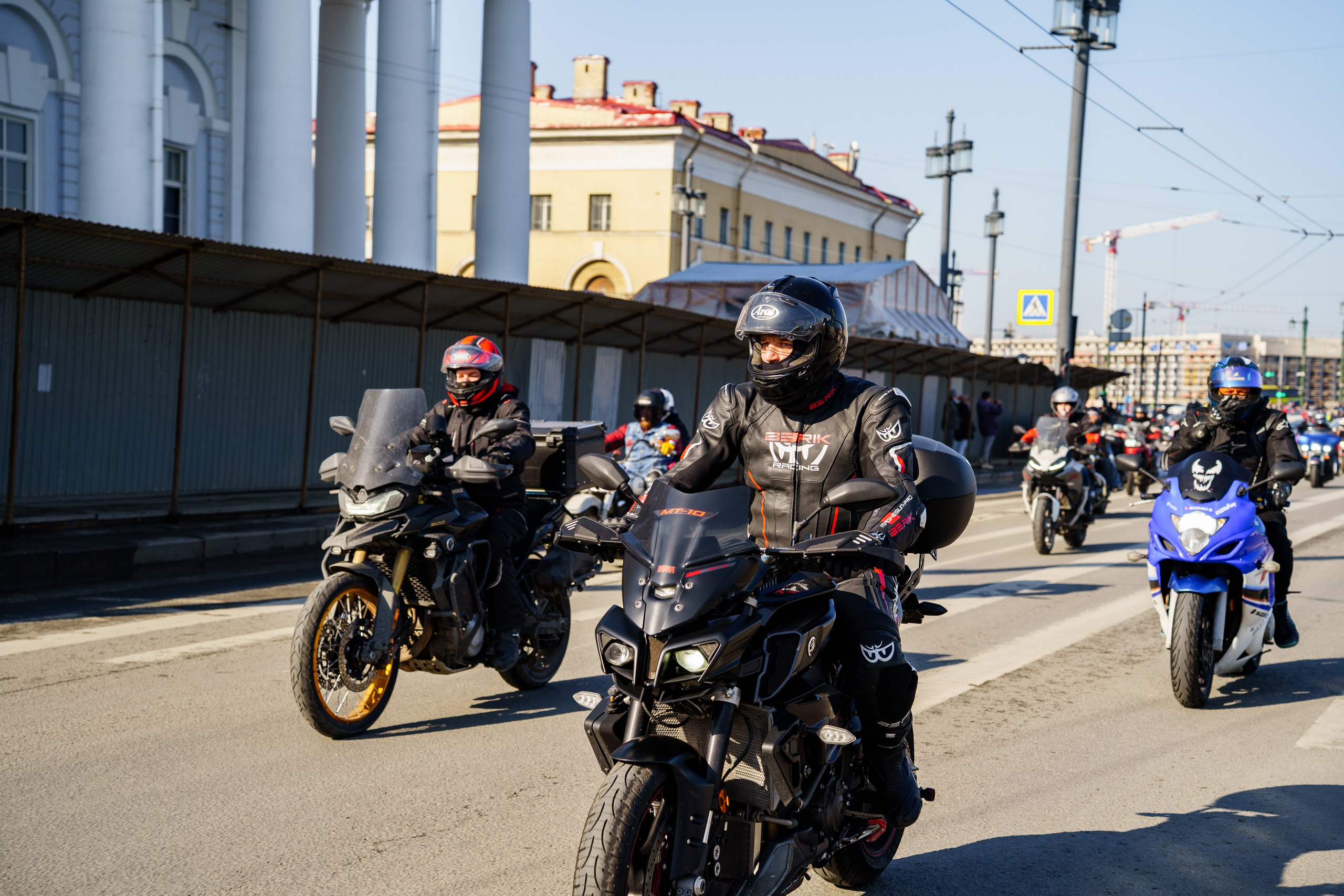 Прохват мотоклуба Norman Riders ч.1. Концертный и репортажный фотограф в Санкт-Петербурге Слава Пахомов