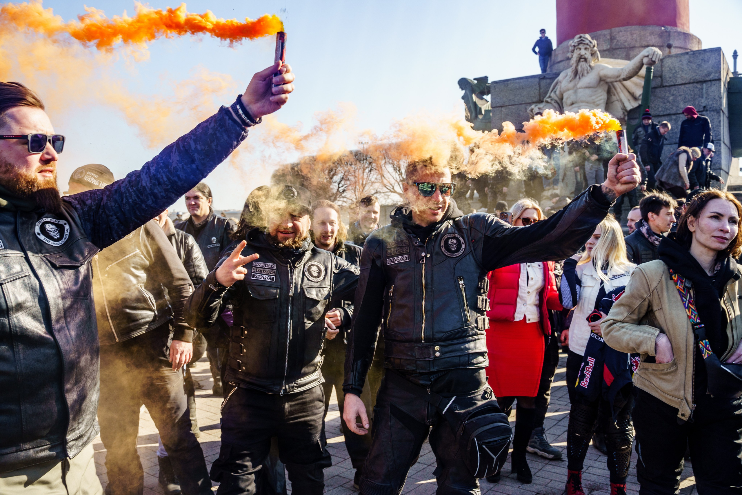 Прохват мотоклуба Norman Riders ч.1. Концертный и репортажный фотограф в Санкт-Петербурге Слава Пахомов