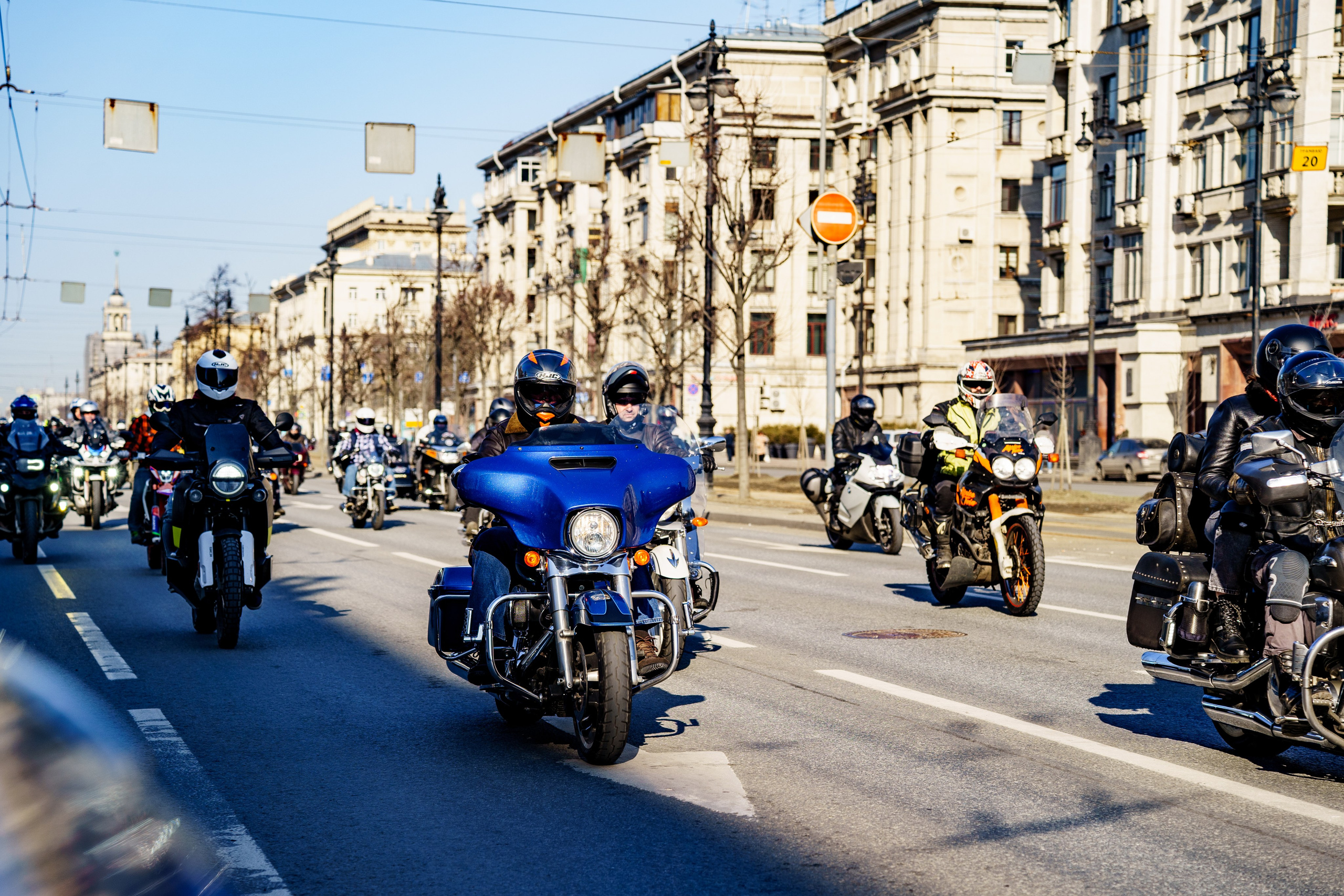 Прохват мотоклуба Norman Riders ч.1. Концертный и репортажный фотограф в Санкт-Петербурге Слава Пахомов