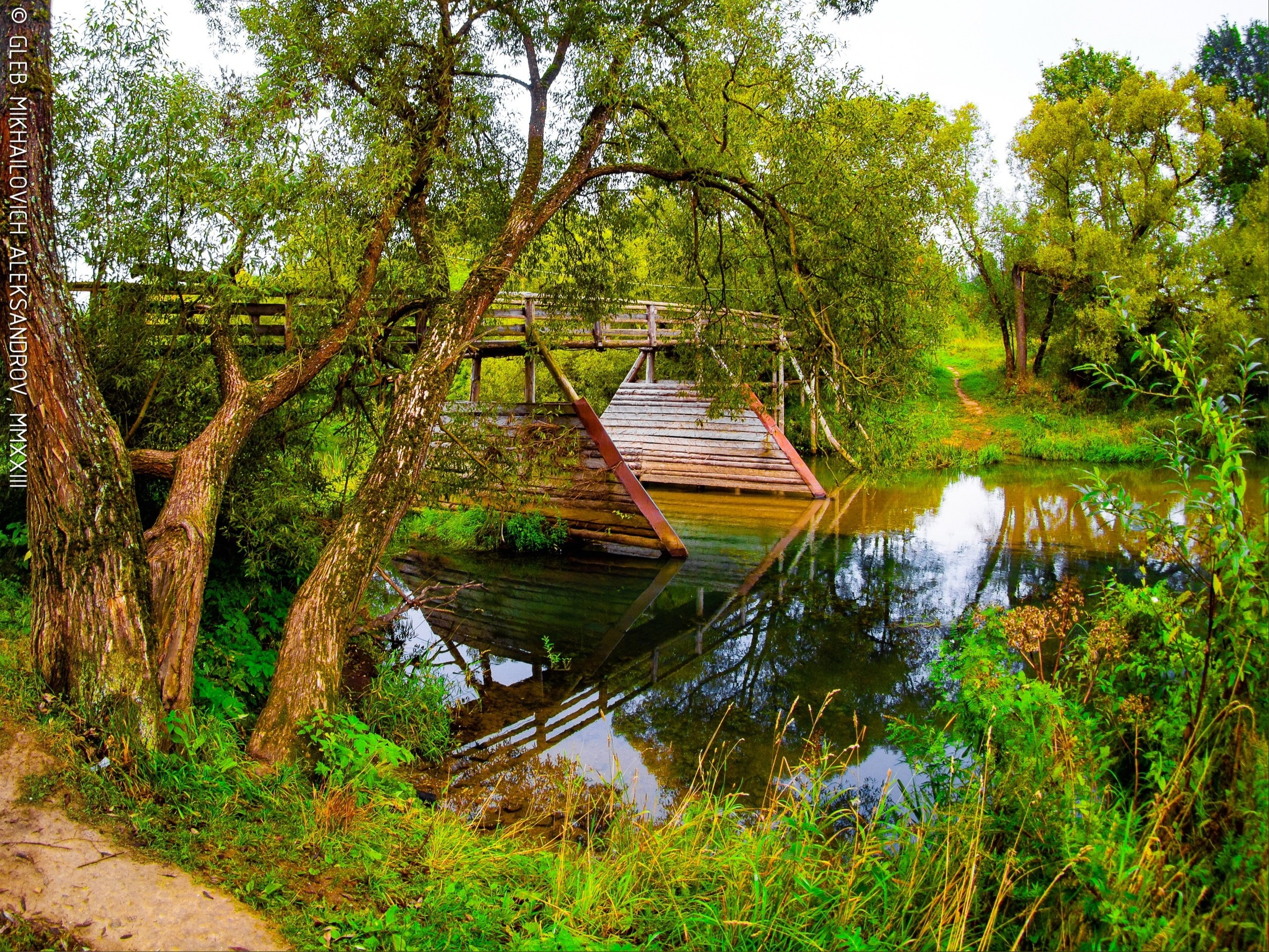 Киржач. Типографский мост. Зодчество
