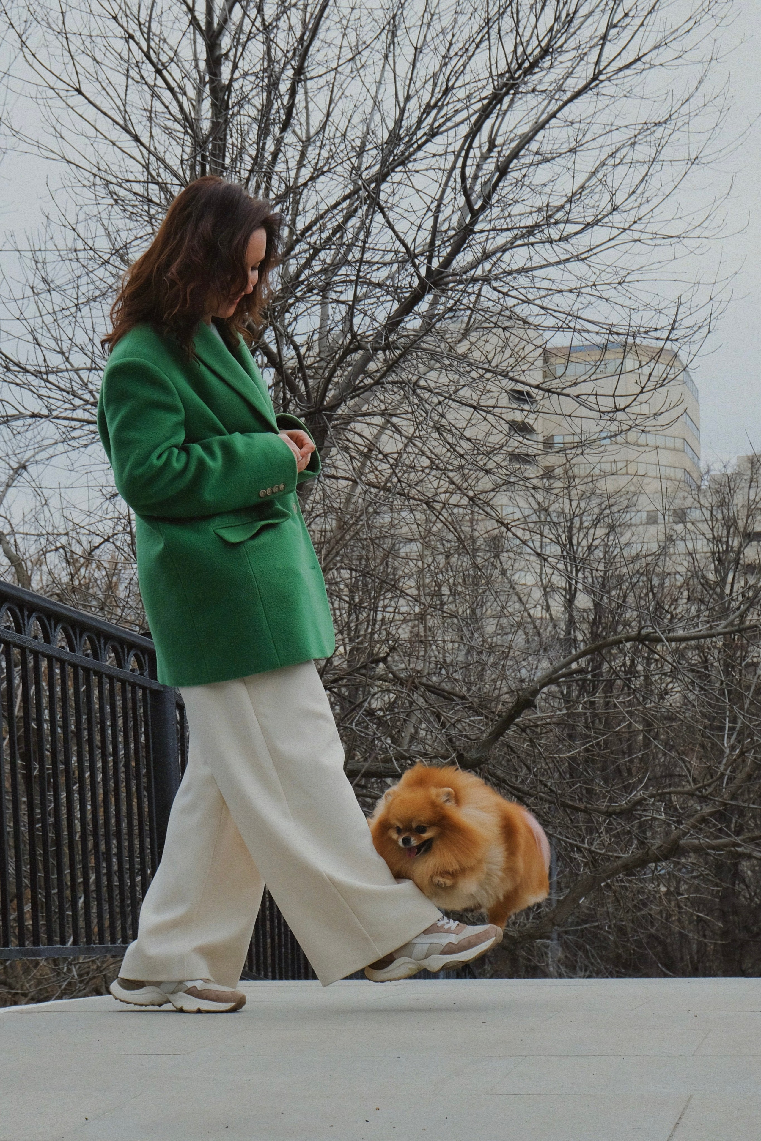 Прогулка. Татьян гертье