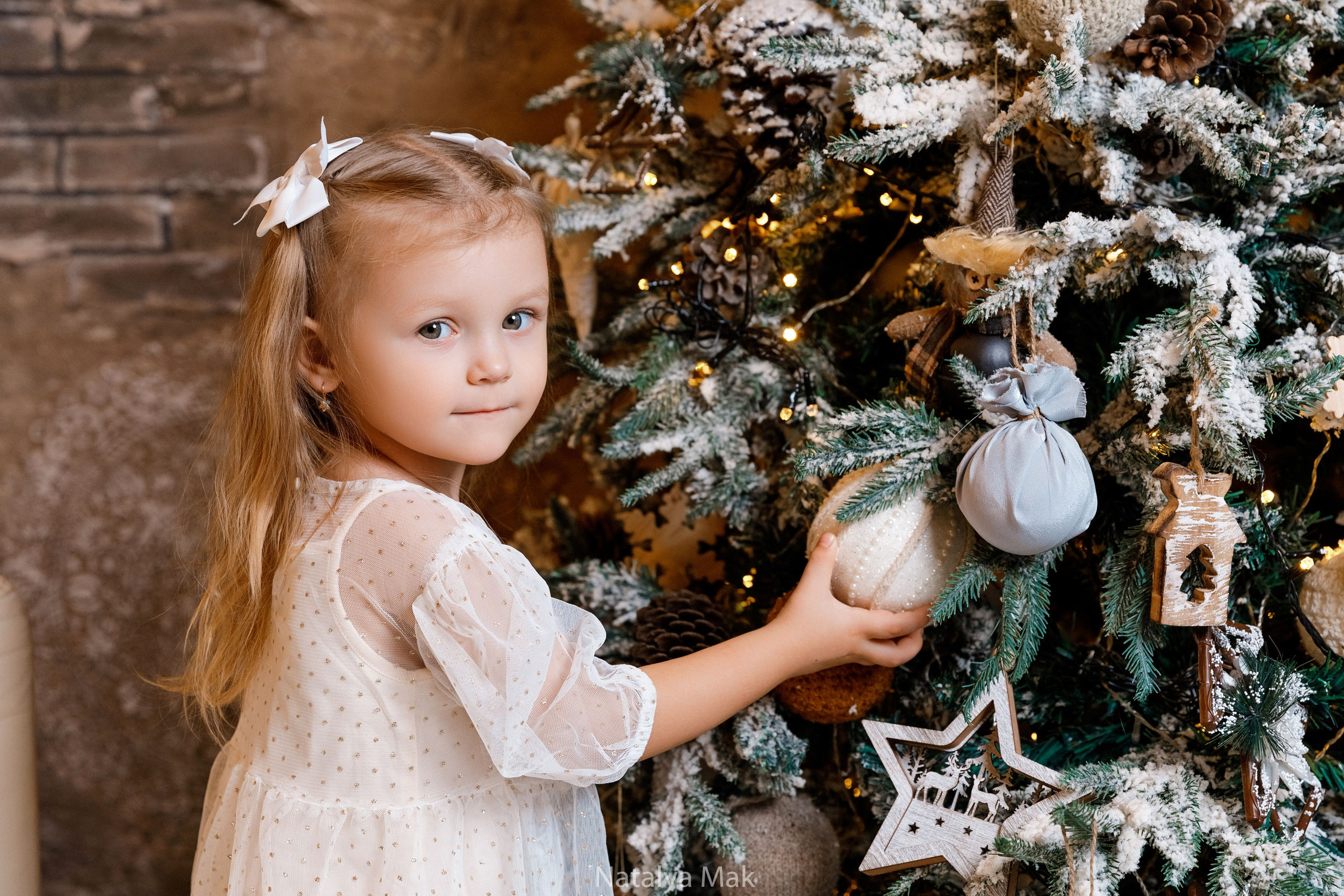 Семейная новогодняя съемка. Фотограф Наталья Мак в Нижнем Новгороде