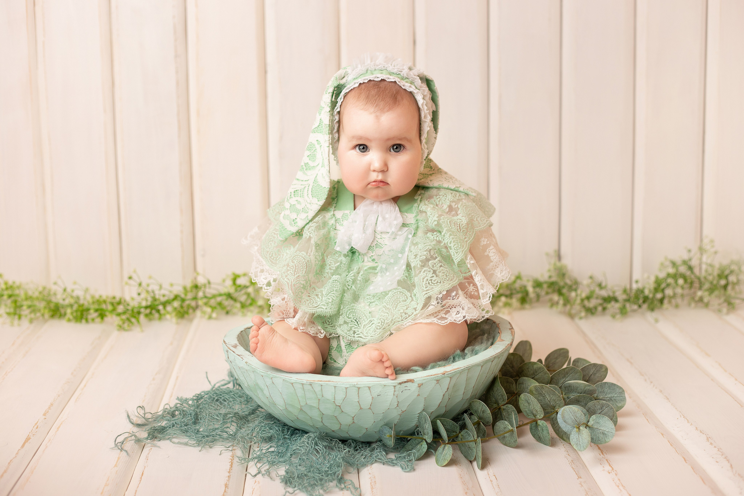 Проект «Полугодие» (малыши 6-9 месяцев). Фотограф новорожденных и детский фотограф в Радужном Васильева Елена