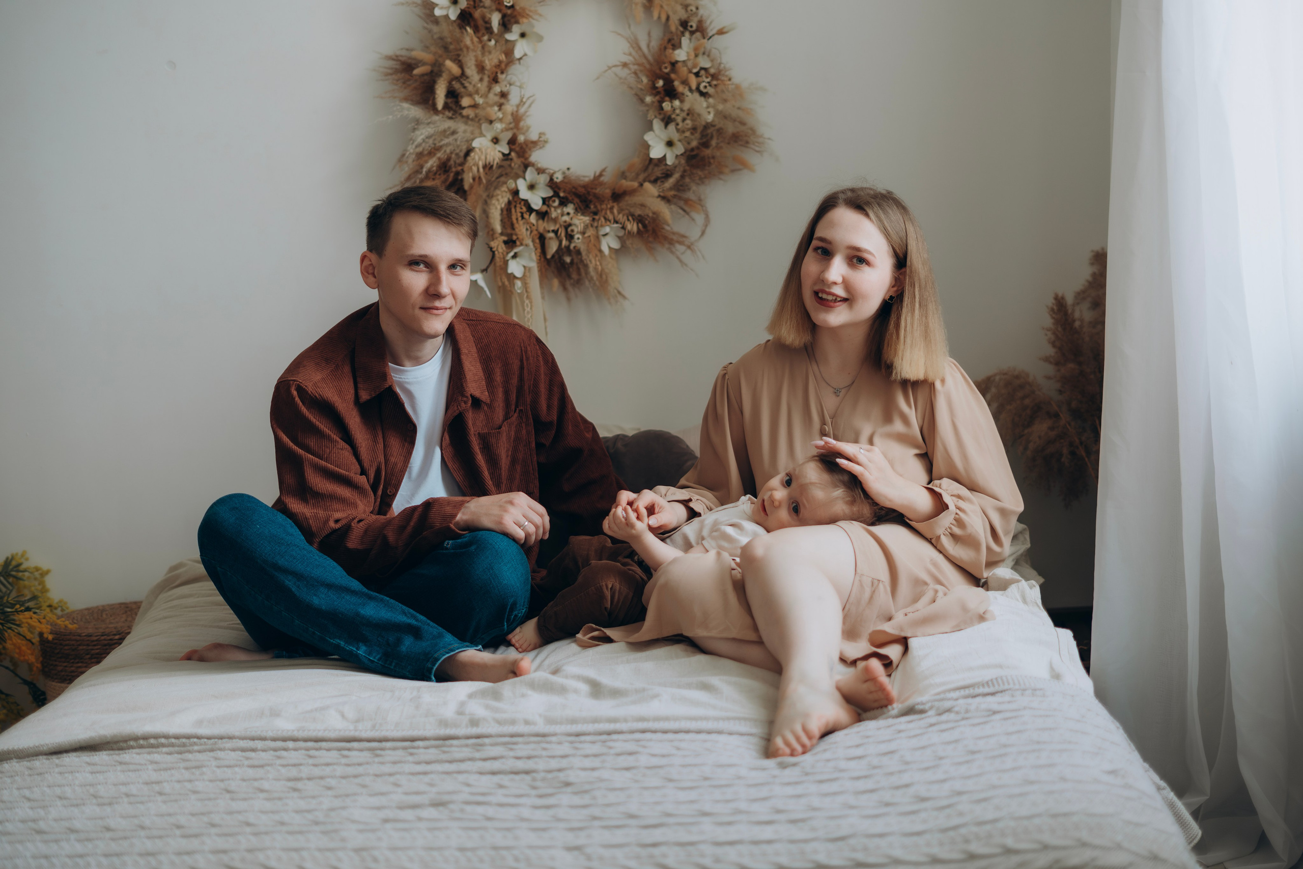 Фотосессия на первый годик. Фотограф Москва Виктория-Антуанетта