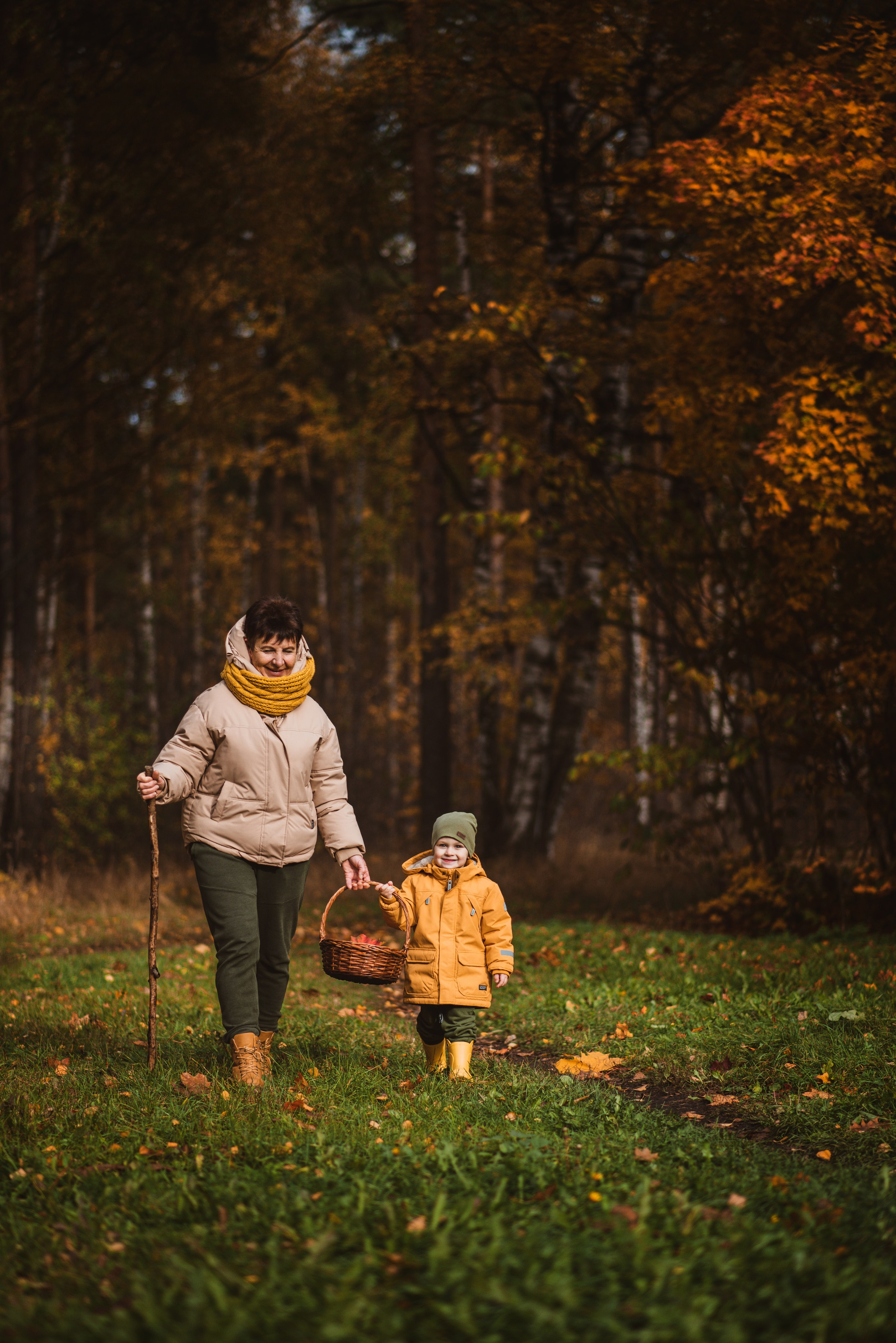 Один день Дани и бабушки Наташи. Семейный и детский фотограф в Санкт-Петербурге Светлана Юрьева
