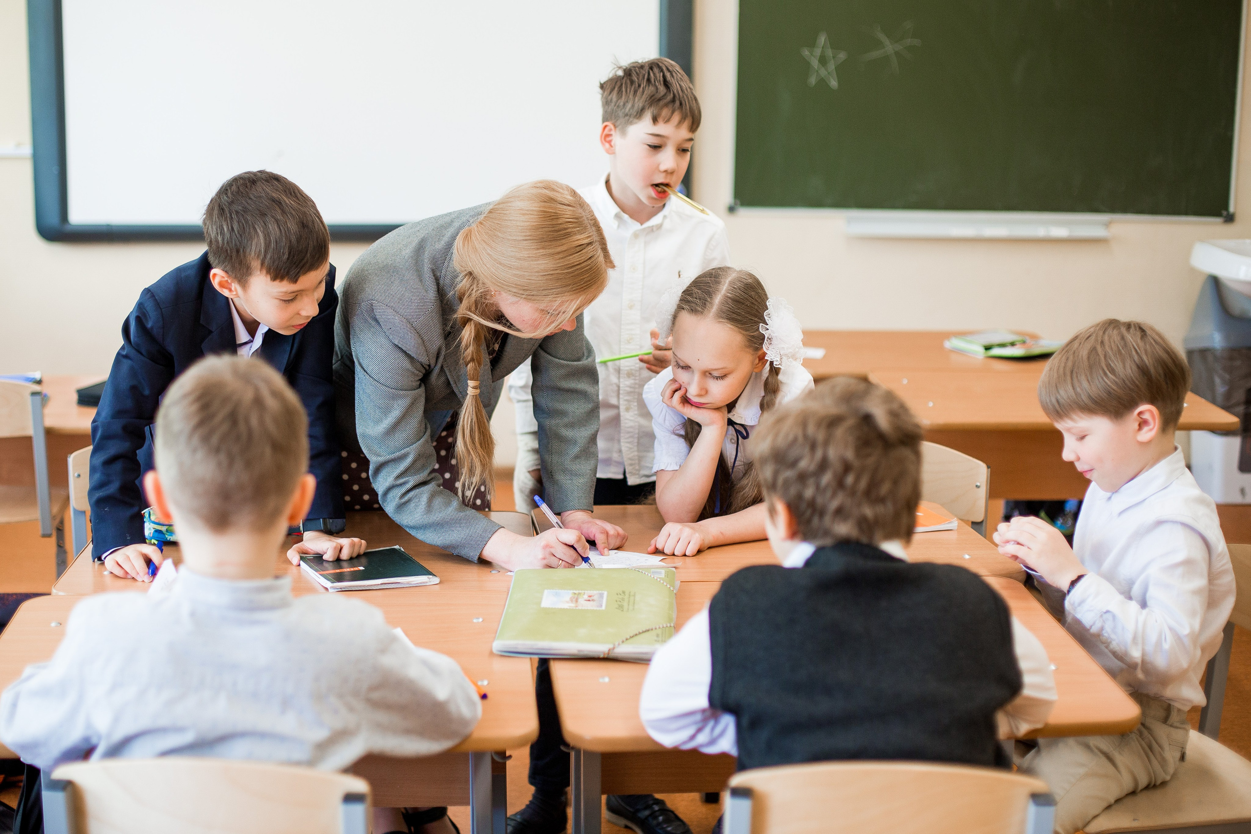 Школьная фотосъемка 3 класса. Репортажный фотограф Борис Геер