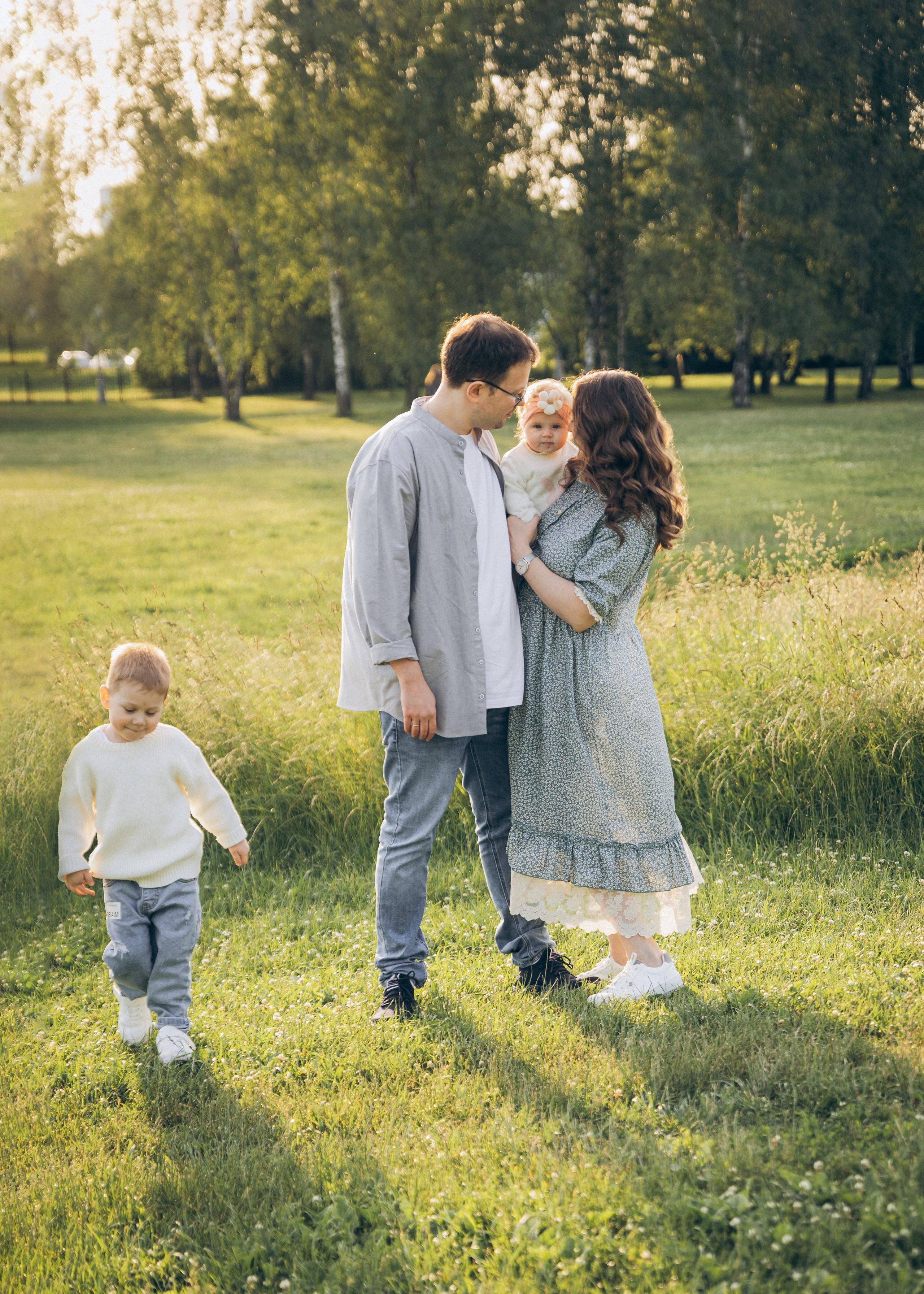 Ольга, Саша, Андрюша, Настюша. Семейный фотограф В Москве Александра Дейкун