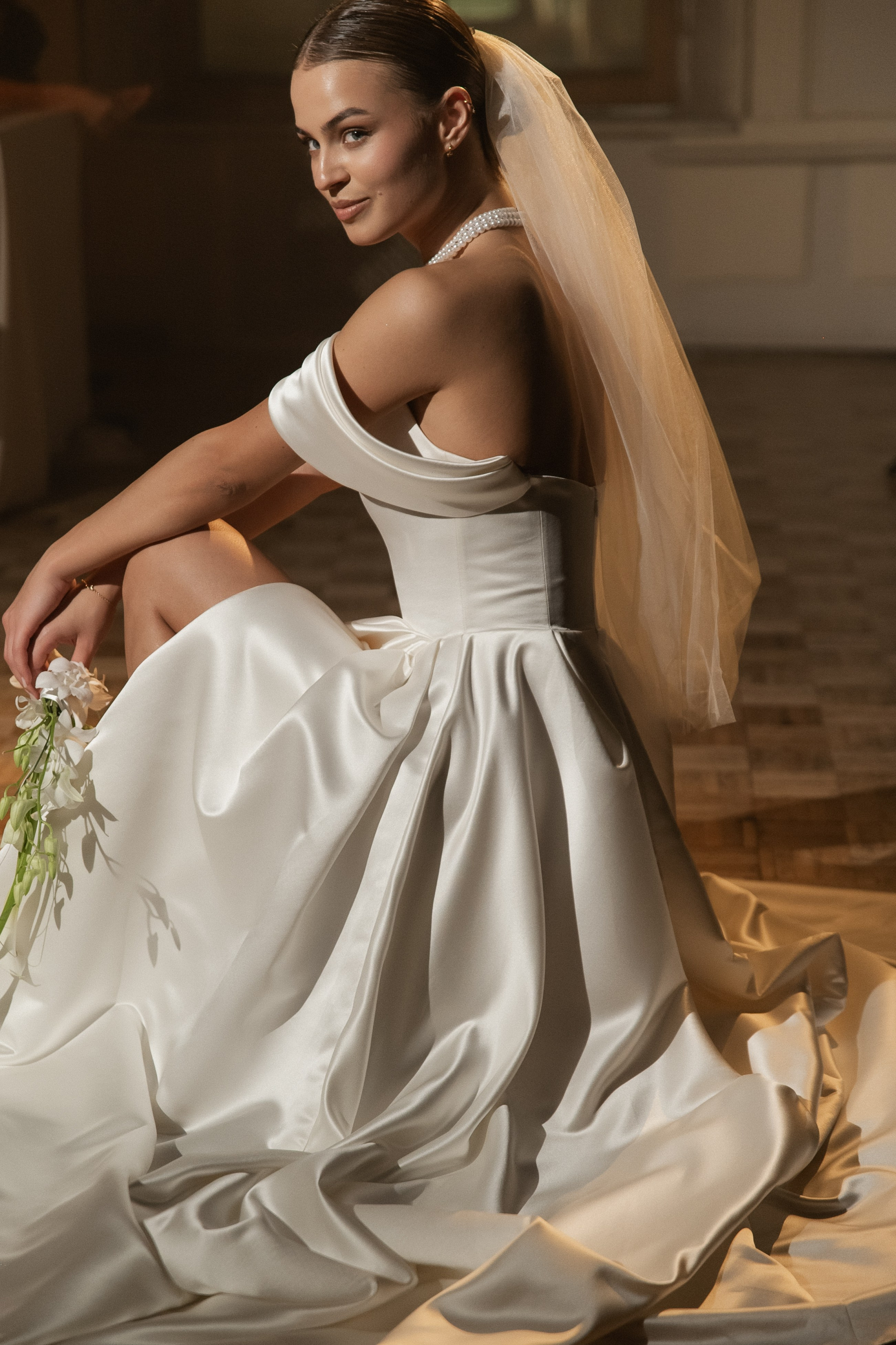 Камерный свадебный ужин при свечах в старинном особняке в фотостудии 21. Kult. Ярослава Ерина — свадебный фотограф в Москве