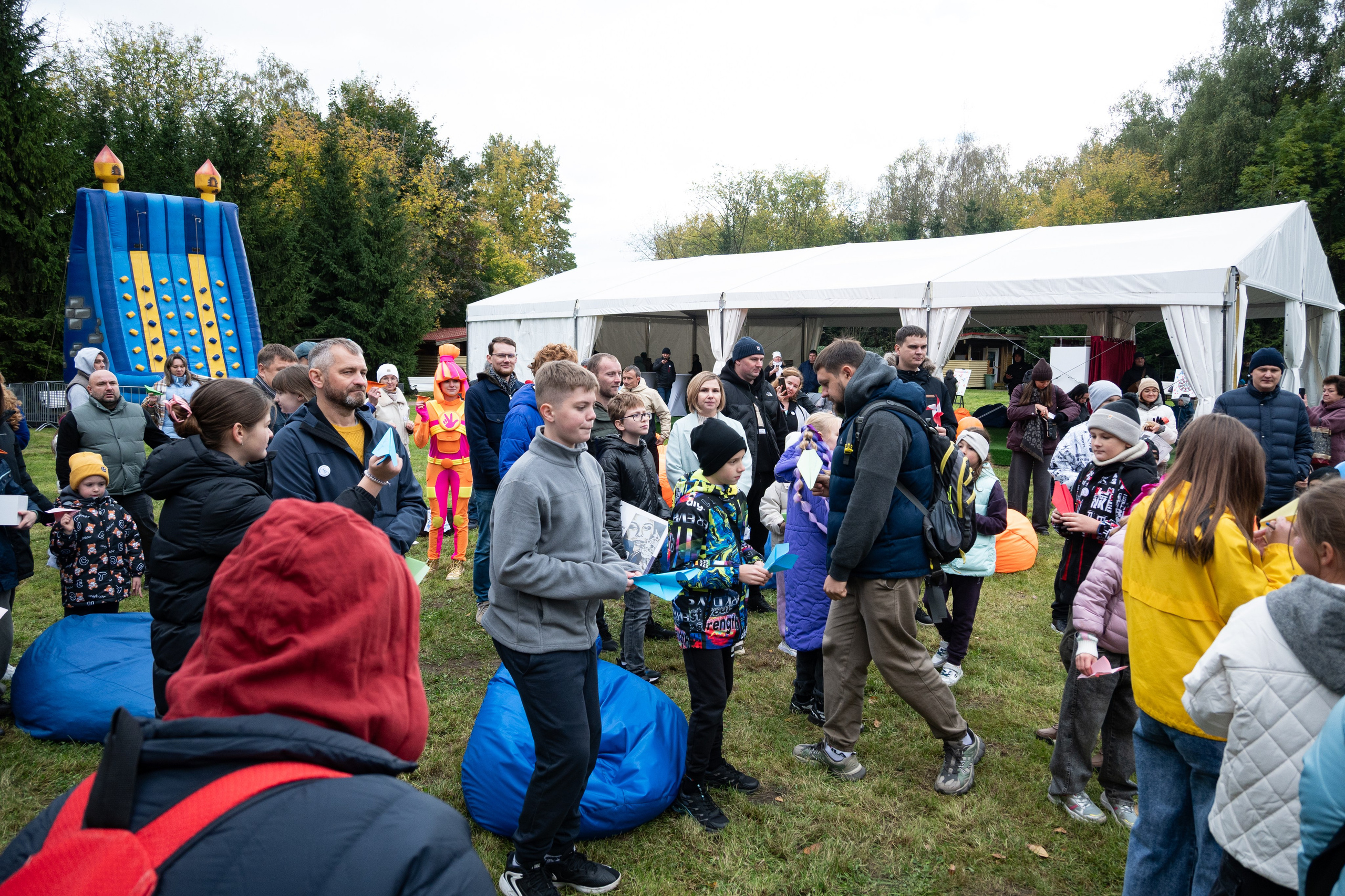 Репортаж на семейном фестивале для сотрудников «Газпромнефть». Фотограф мероприятий в Москве