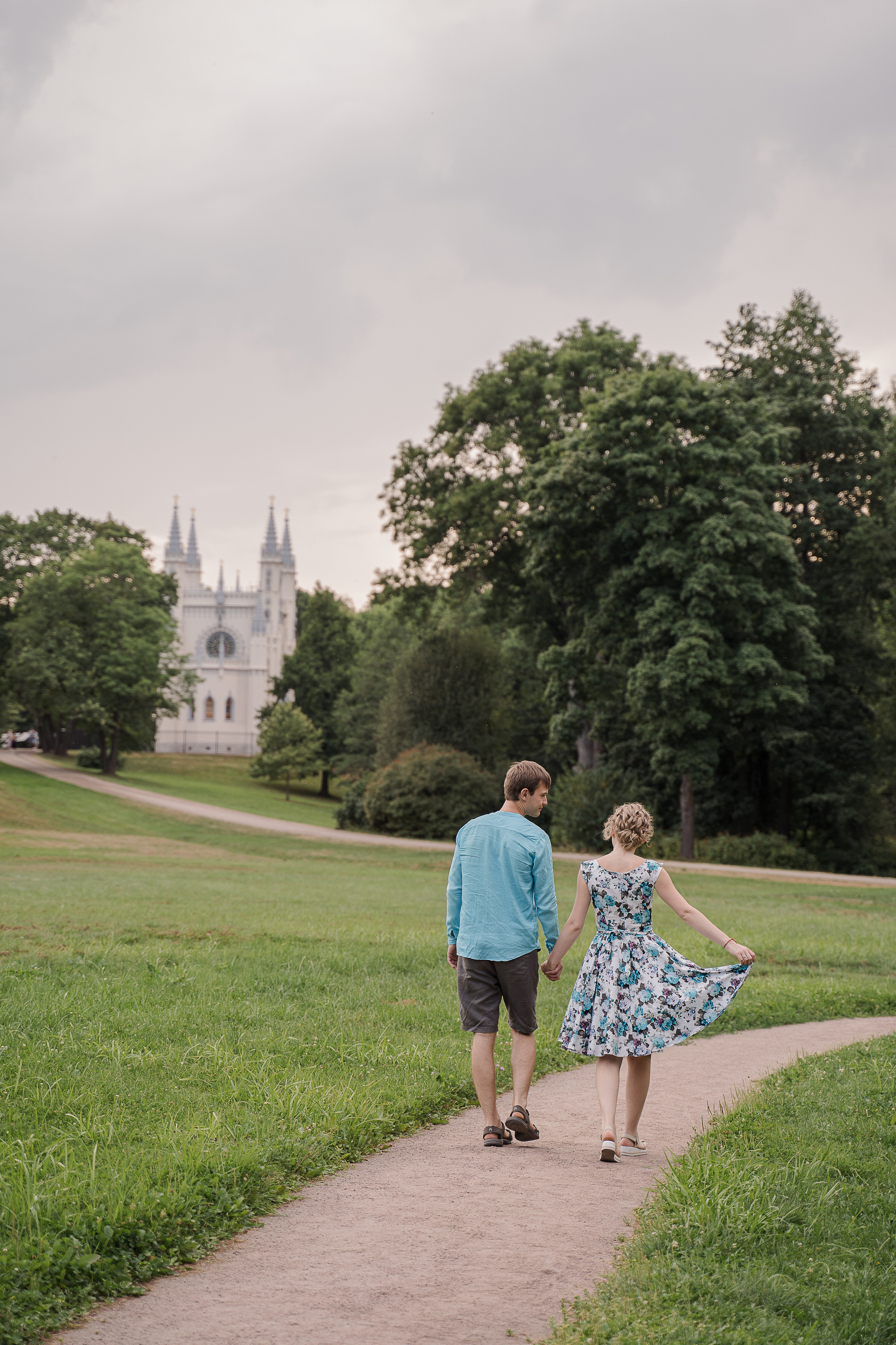 Прогулка в Александрии. Свадебный и семейный фотограф в Пушкине и Санкт-Петербурге Мария Филиппова