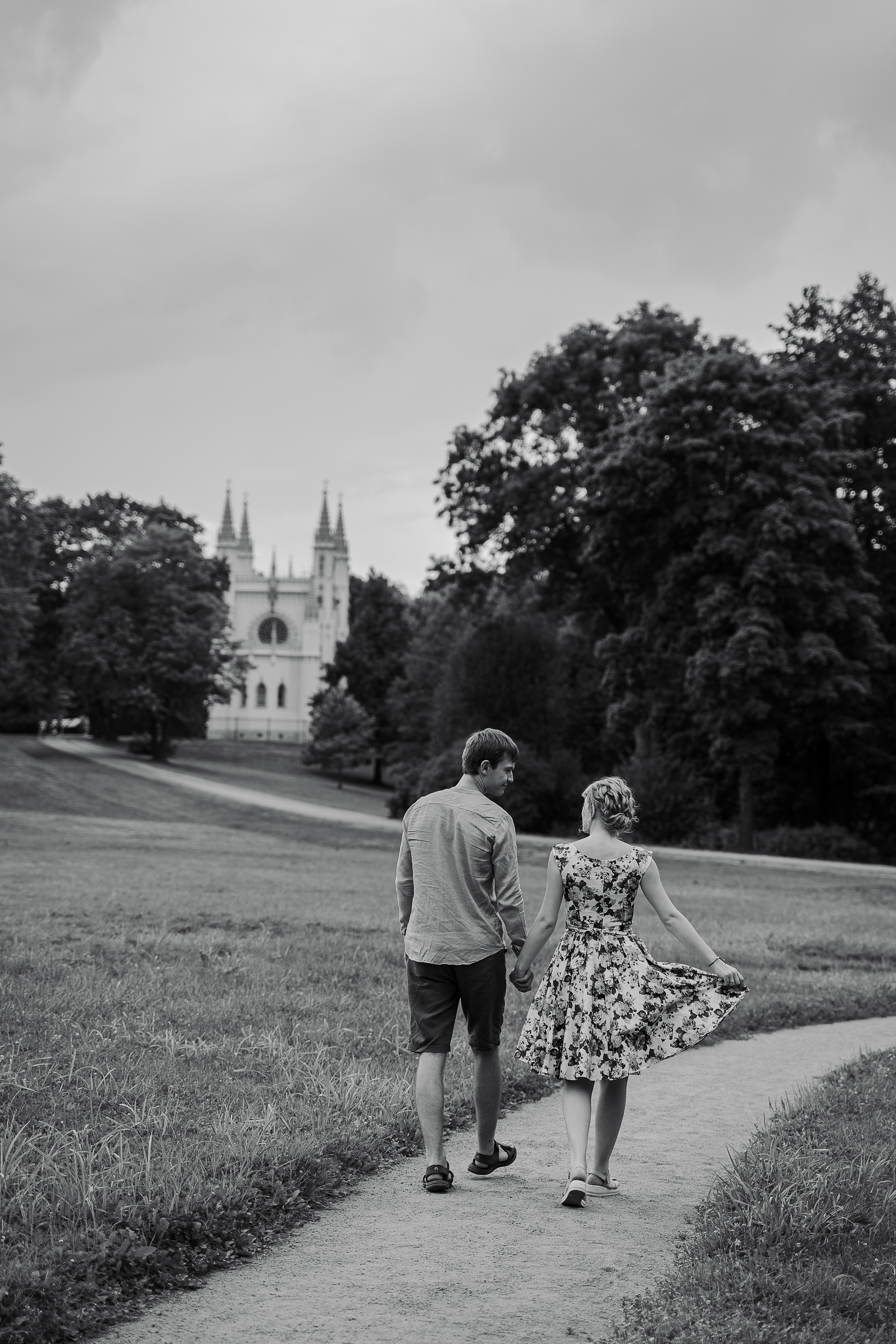Прогулка в Александрии. Свадебный и семейный фотограф в Пушкине и Санкт-Петербурге Мария Филиппова